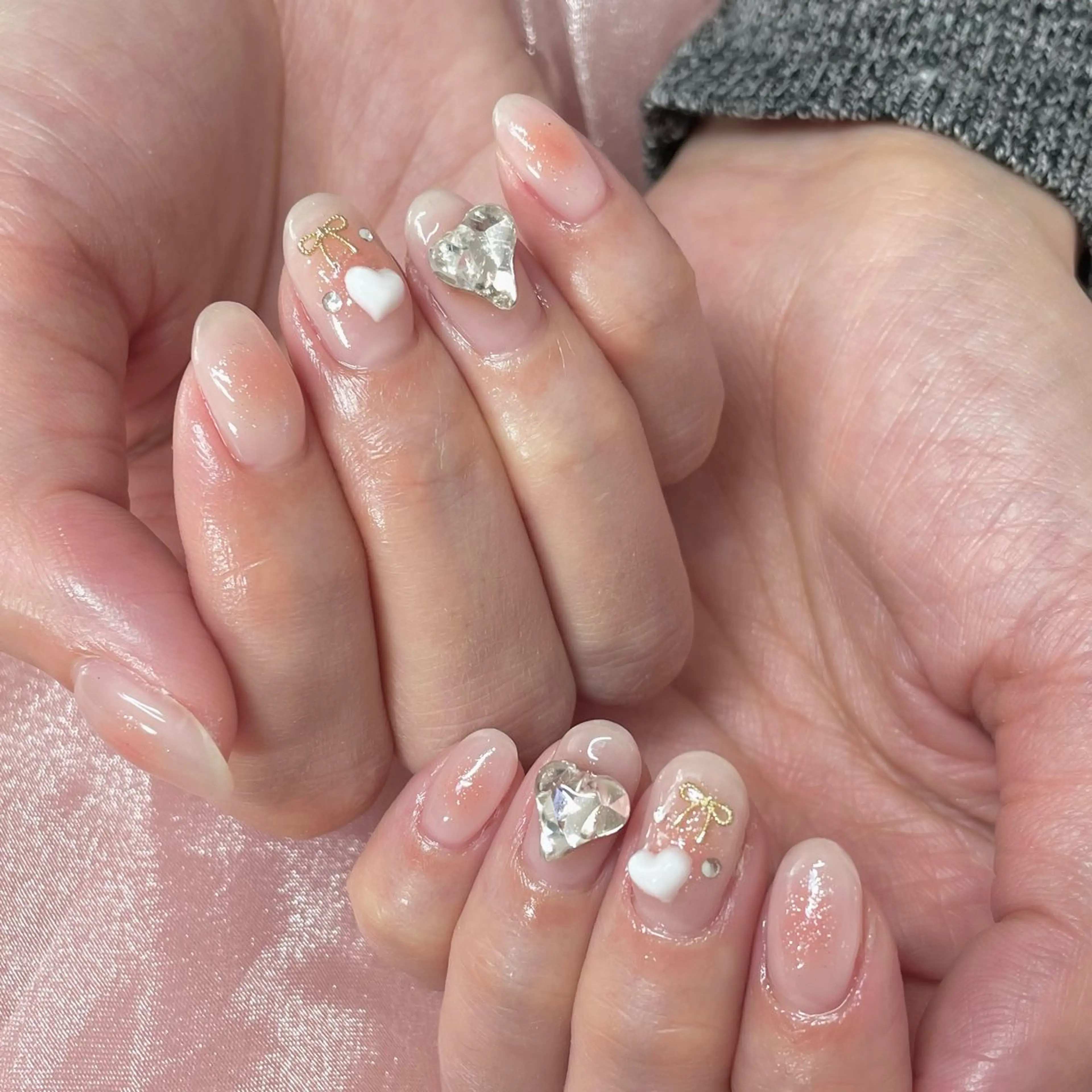 ネイル 長さ出し ハンドネイル RUMI nailのネイルデザイン