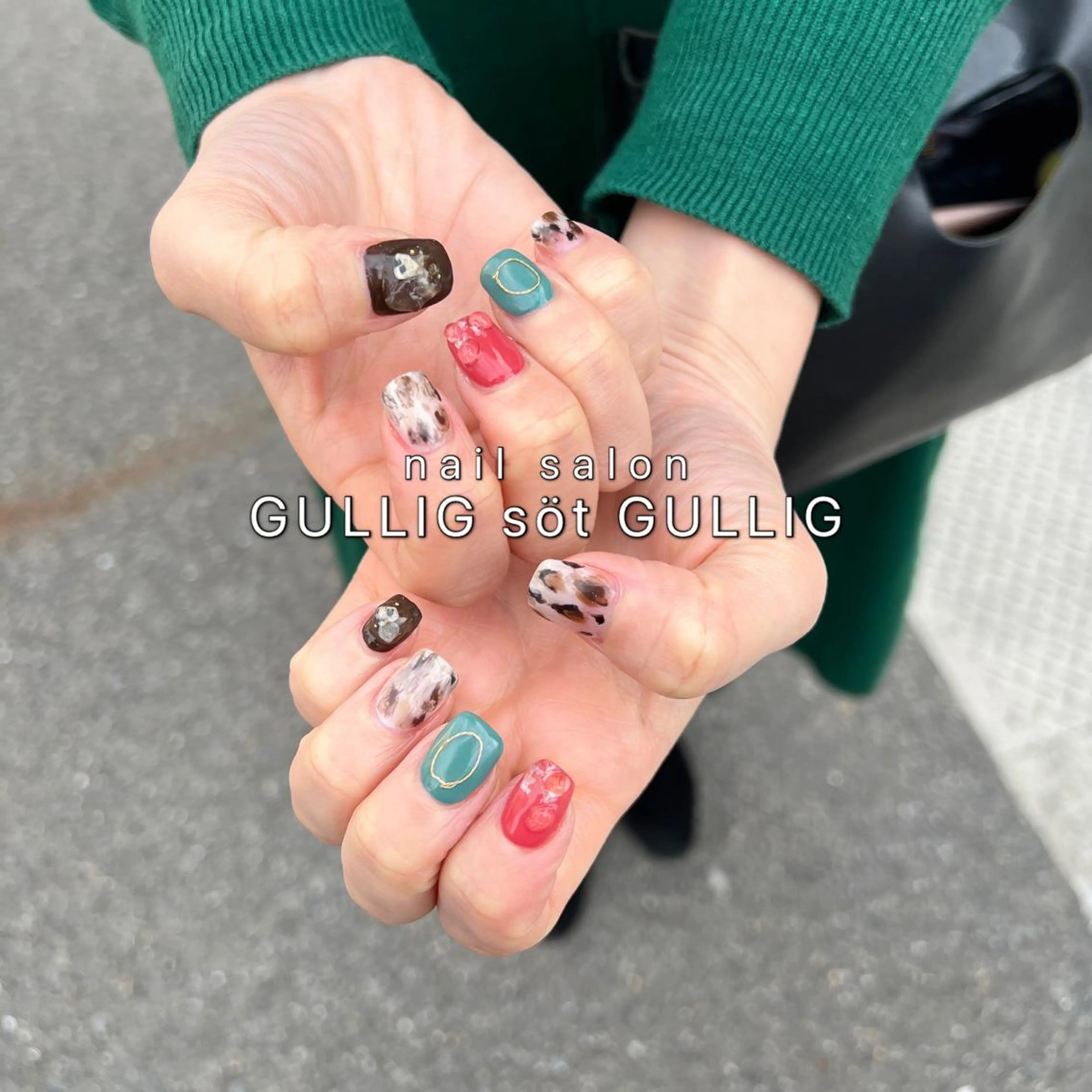 ネイル ハンドネイル フットネイル GULLIG söt GULLIGのネイルデザイン