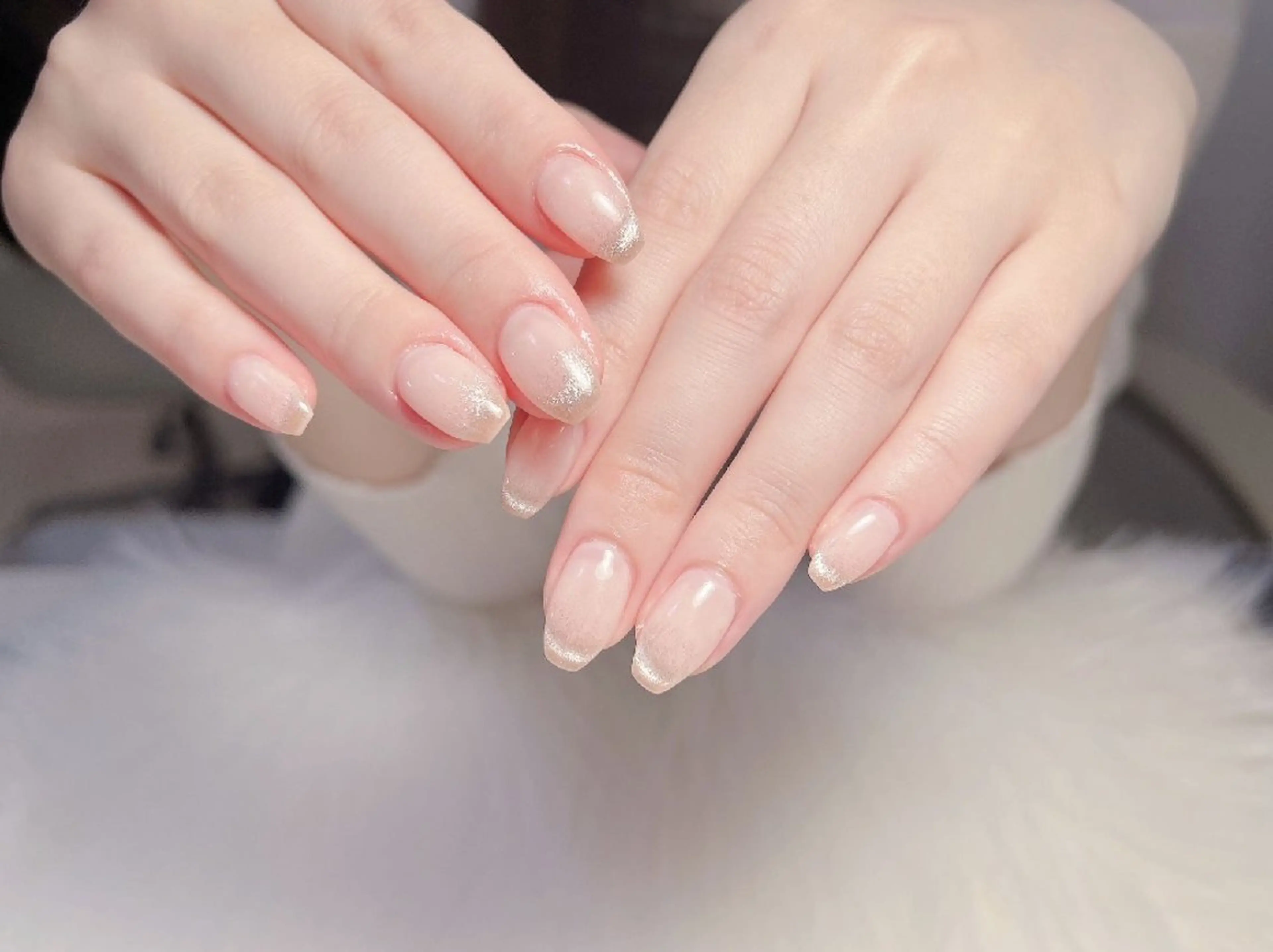 ネイル ハンドネイル 🎀Yumi✨ 長さ出し専門のネイルデザイン