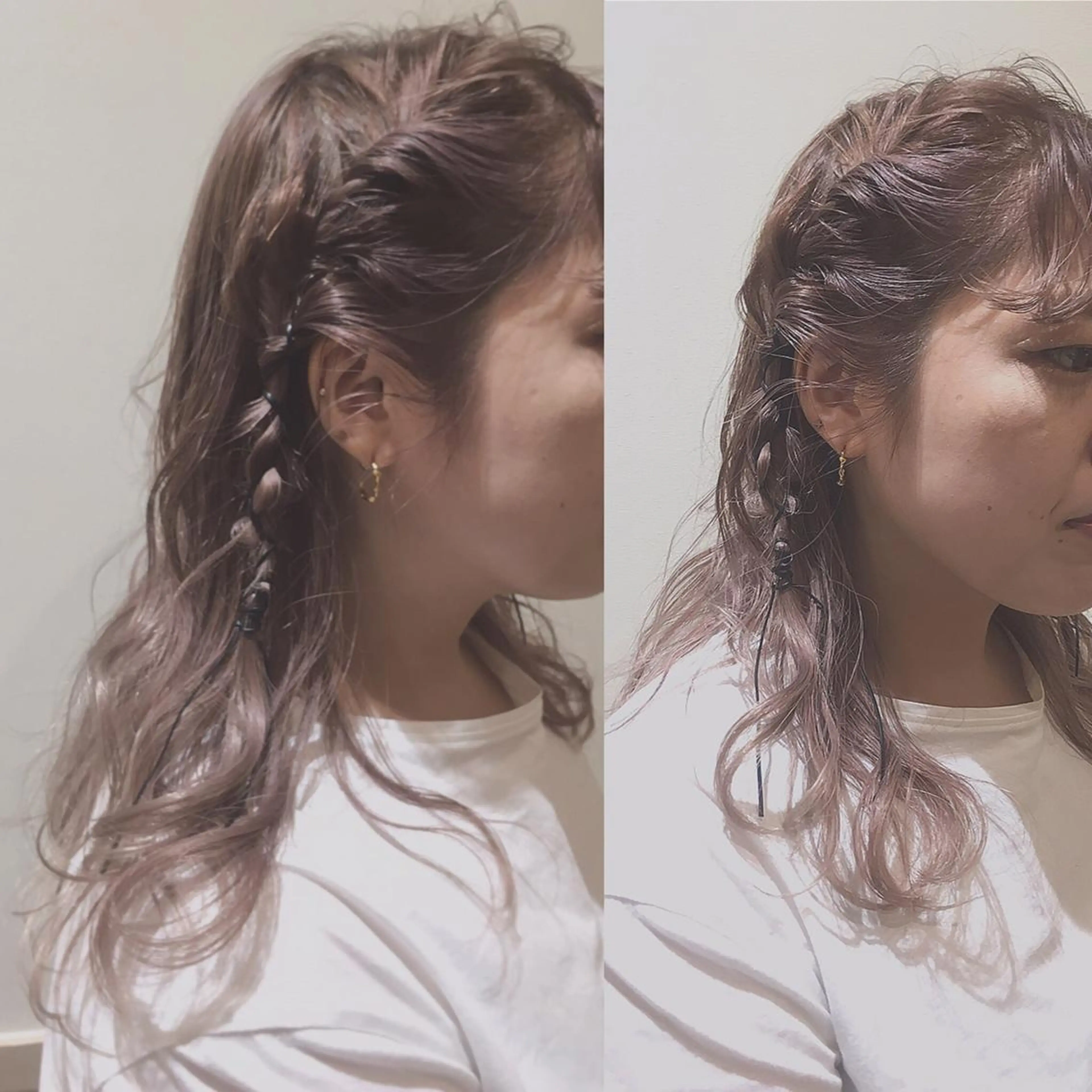 ミディアム ヘアアレンジ scene.池袋所属・scene. haraのヘアスタイル