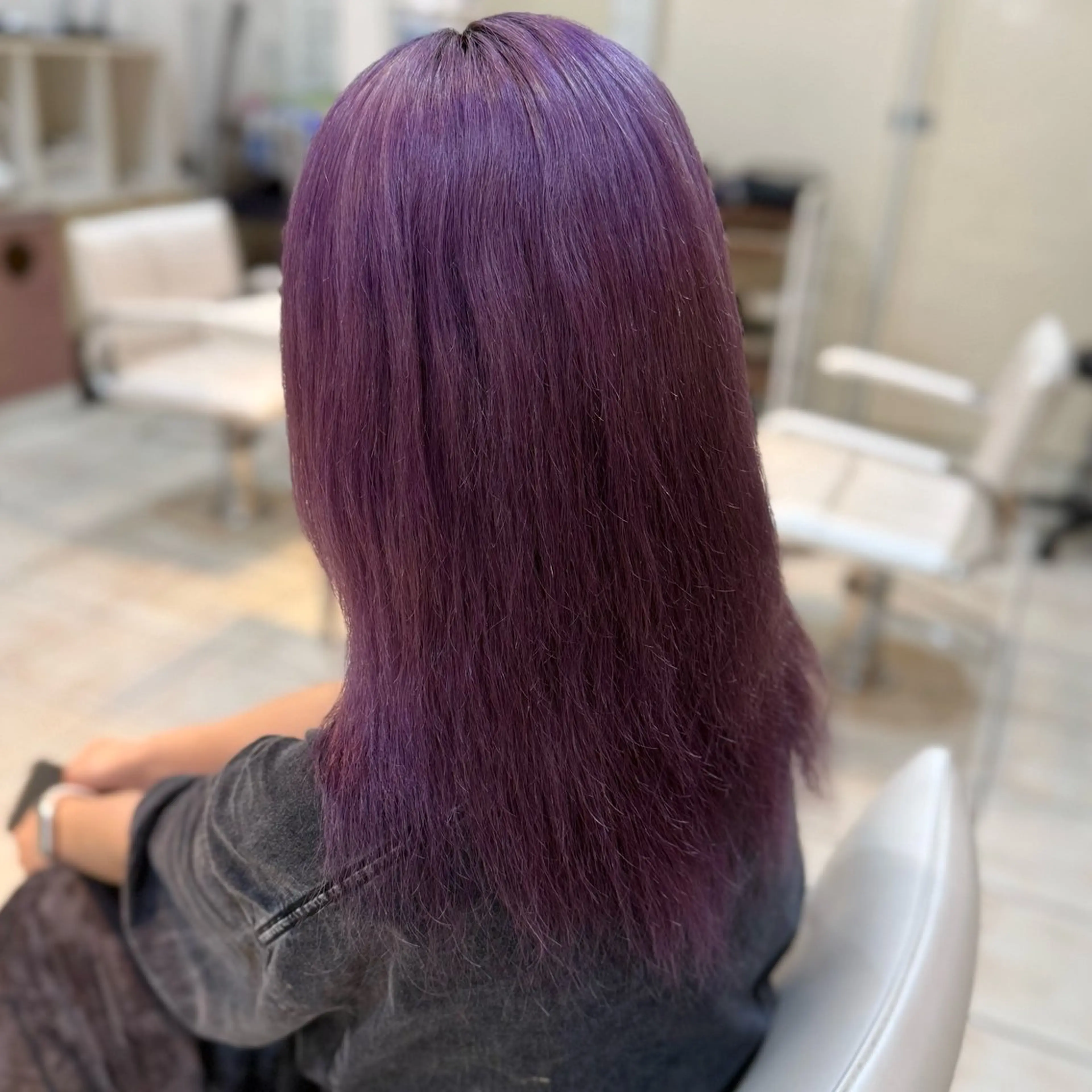 ロング カラー ヘアカラー モデル大募集✂️ 平間千賀のヘアスタイル
