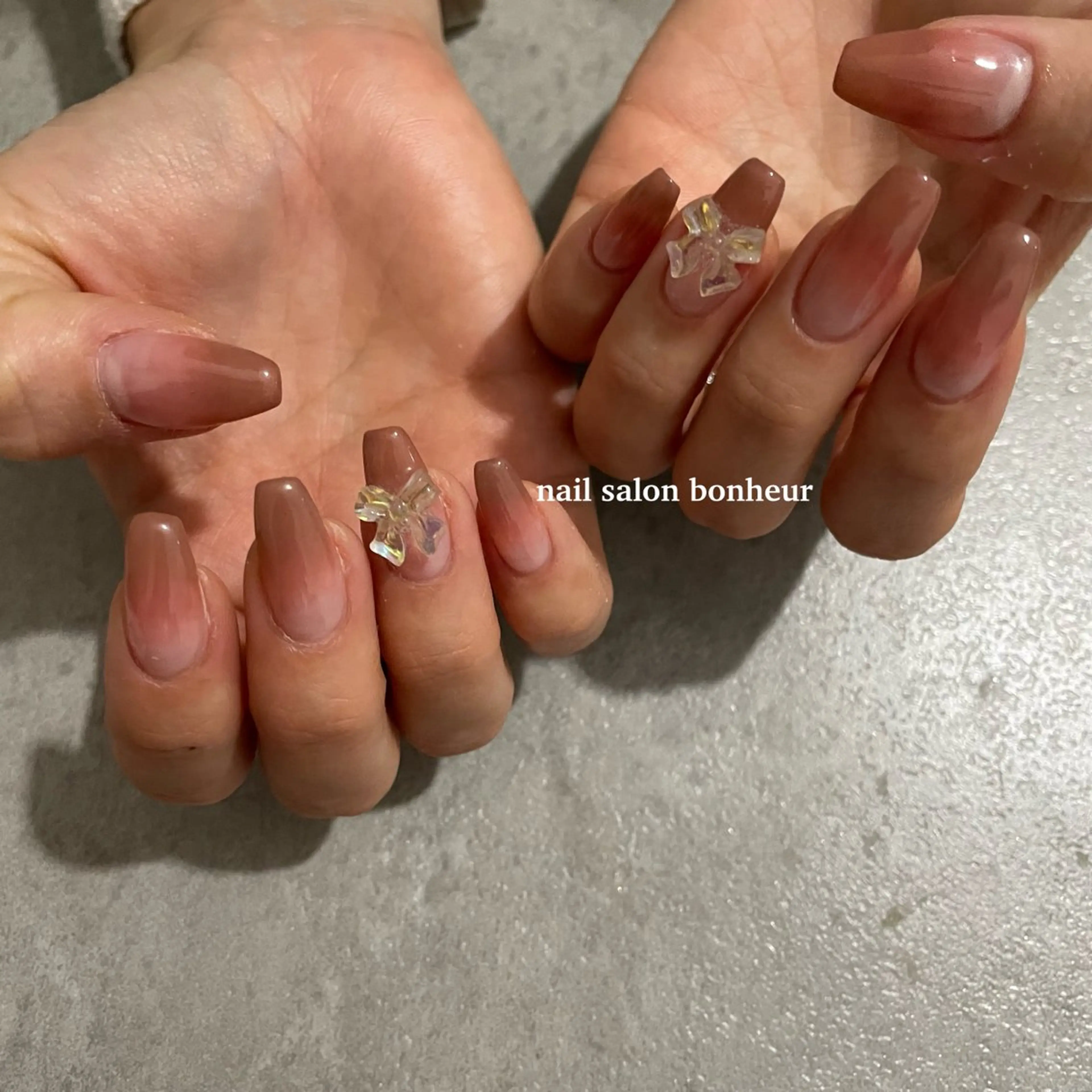 ネイル ハンドネイル nail salon bonheurのネイルデザイン