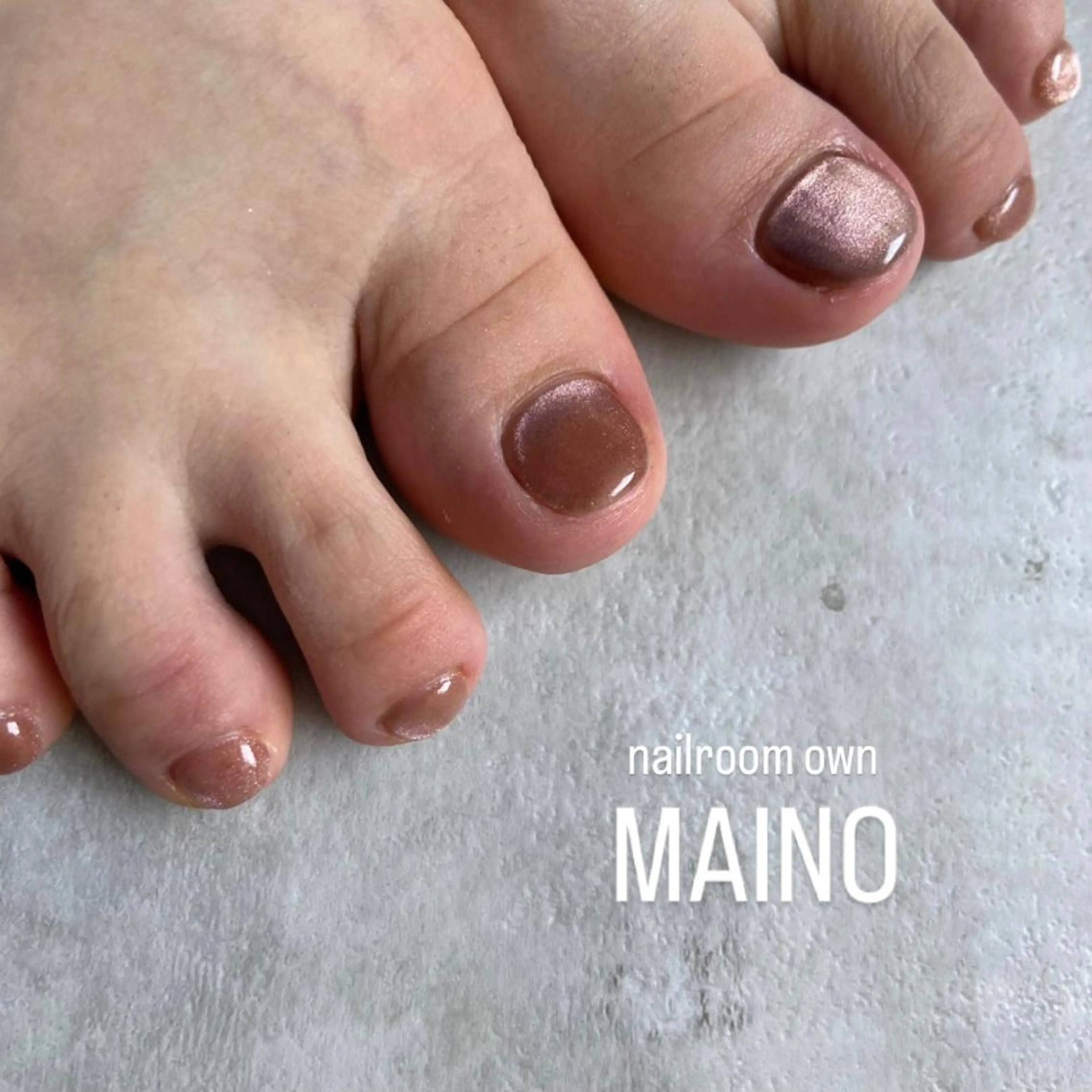 ネイル フットネイル nailroom own所属・maino ( own　)のネイルデザイン