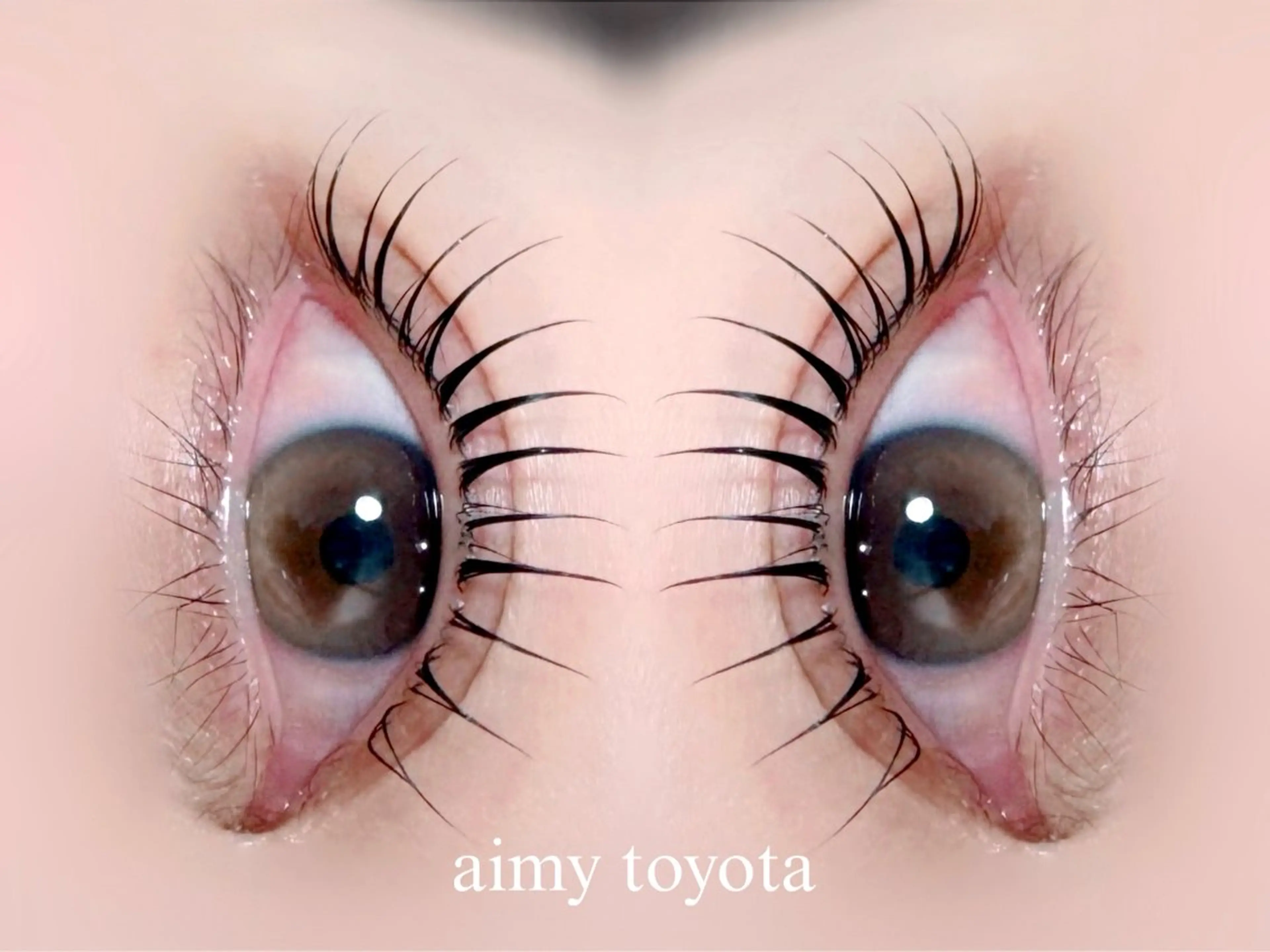 マツエク・マツパ パリジェンヌラッシュリフト 一重×まつ毛パーマ マツパ eyelash aimy所属・aimy 豊田店 minori🌷のマツエク・マツパデザイン
