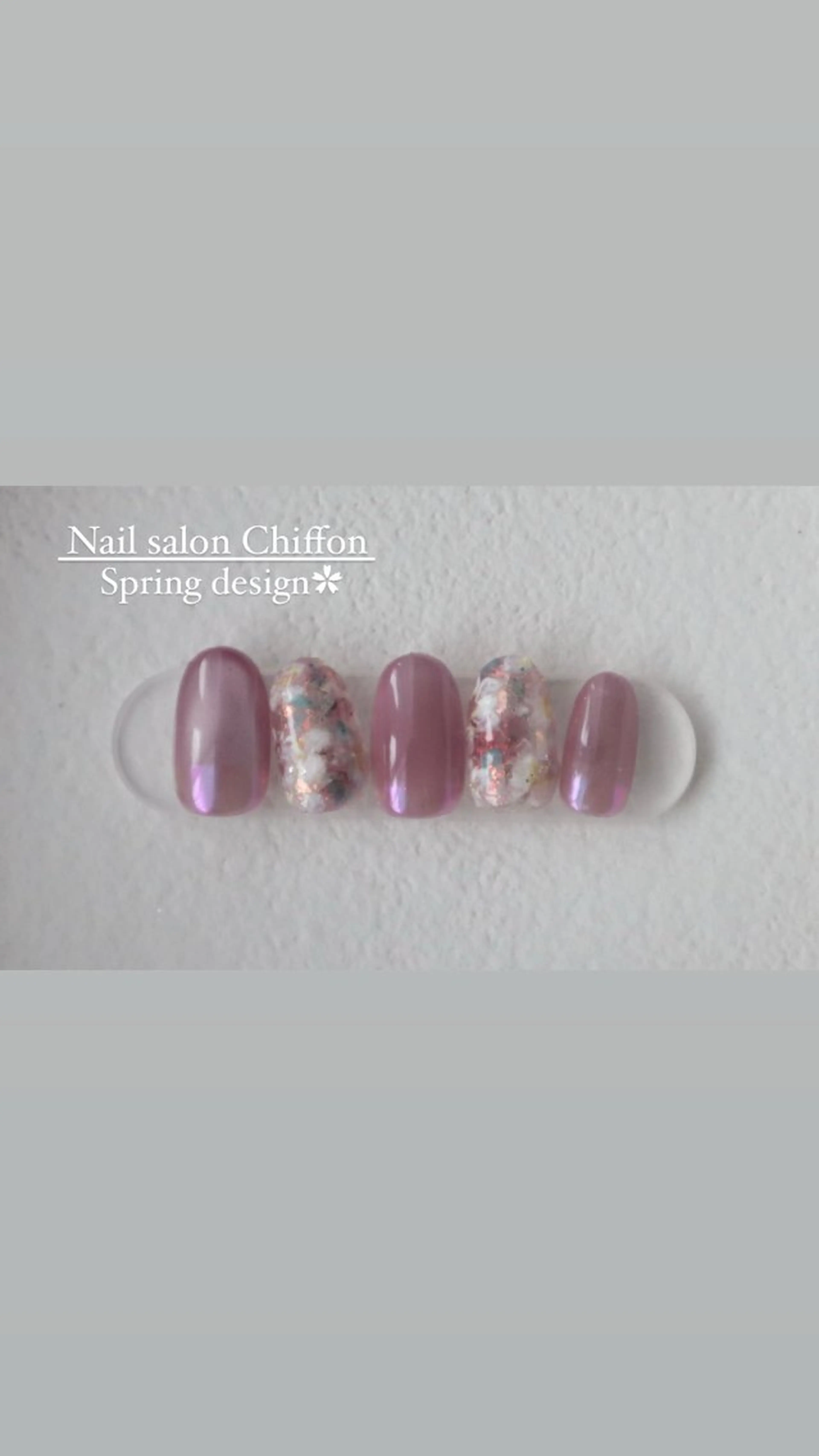 ネイル Nail salon Chiffonのネイルデザイン