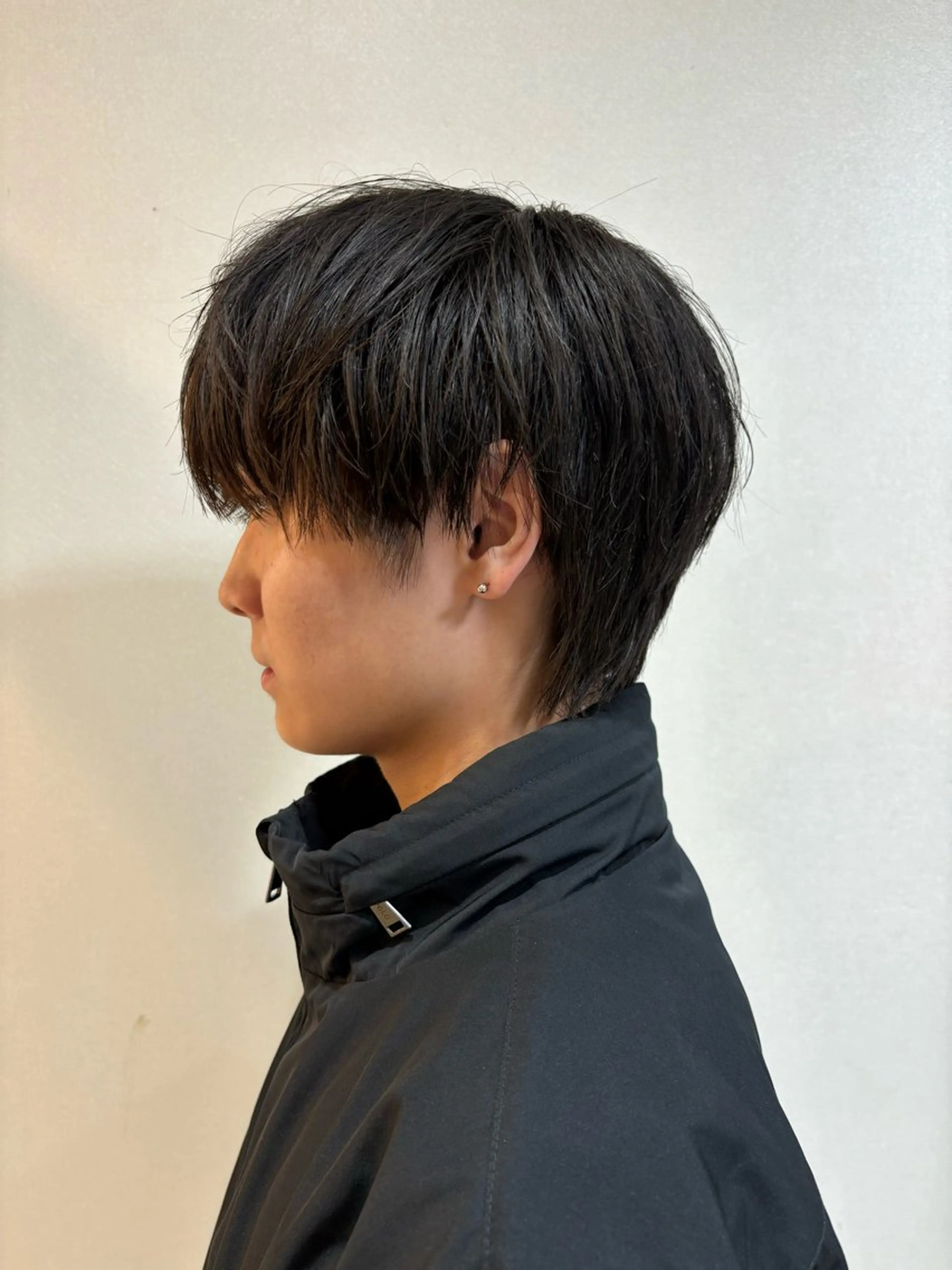 ショート メンズ メンズウルフカット ウルフカット パーマ/暖色 /レイヤー/後藤海音のヘアスタイル