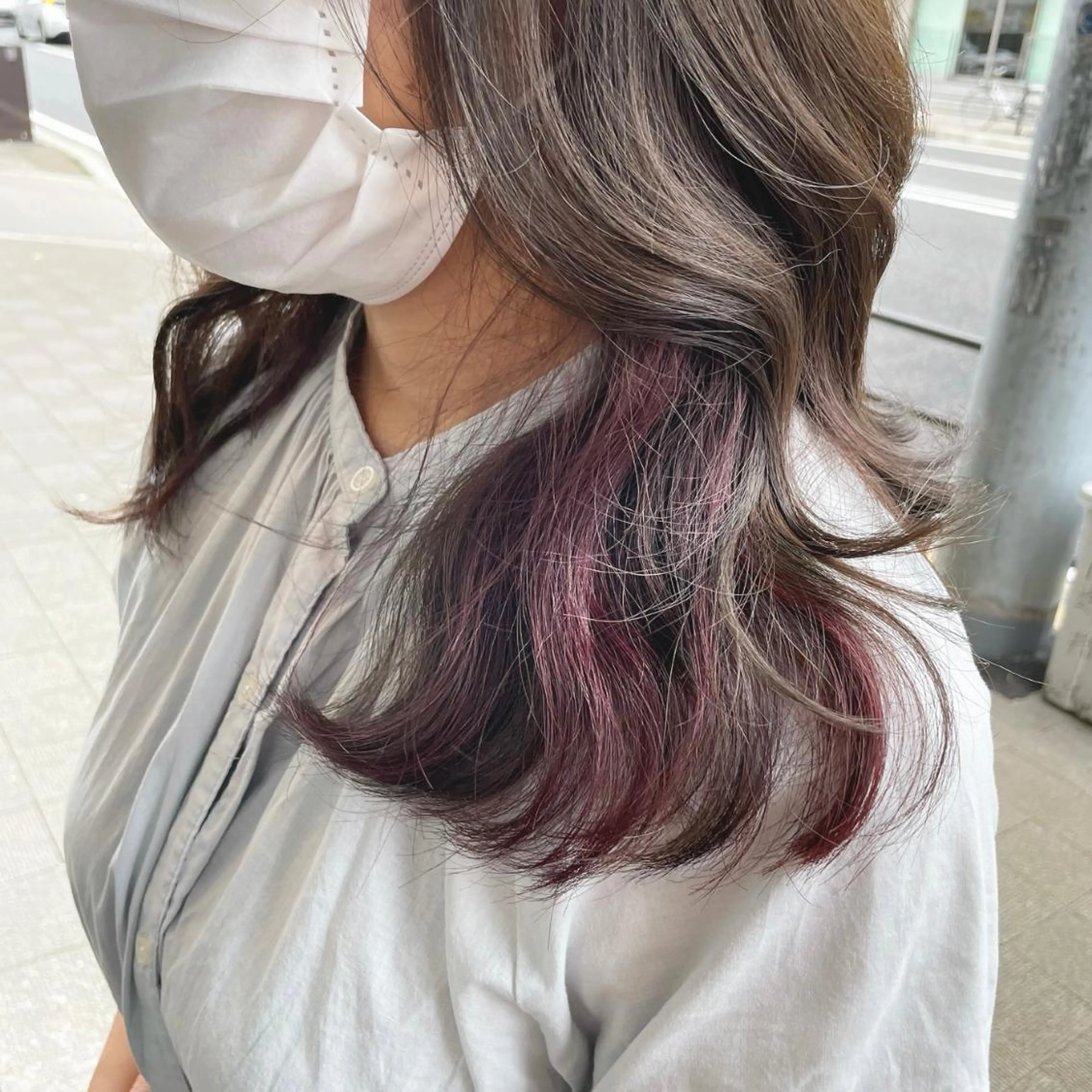 セミロング ROMEO 京橋のヘアスタイル