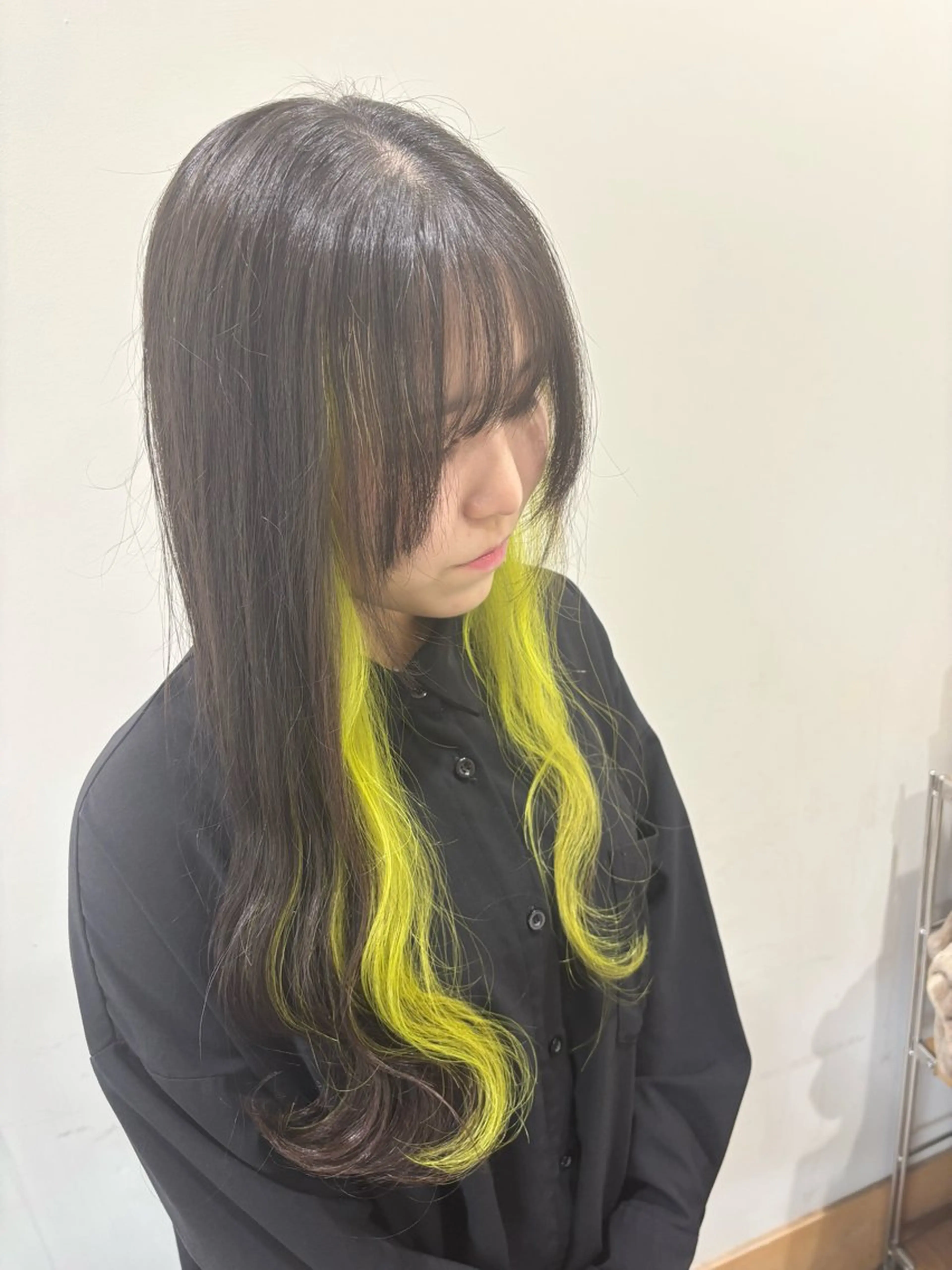 ロング カラー ヘアカラー トリートメント ヘッドスパ ブリーチ特化/透明感 カラー森山陽向のヘアスタイル