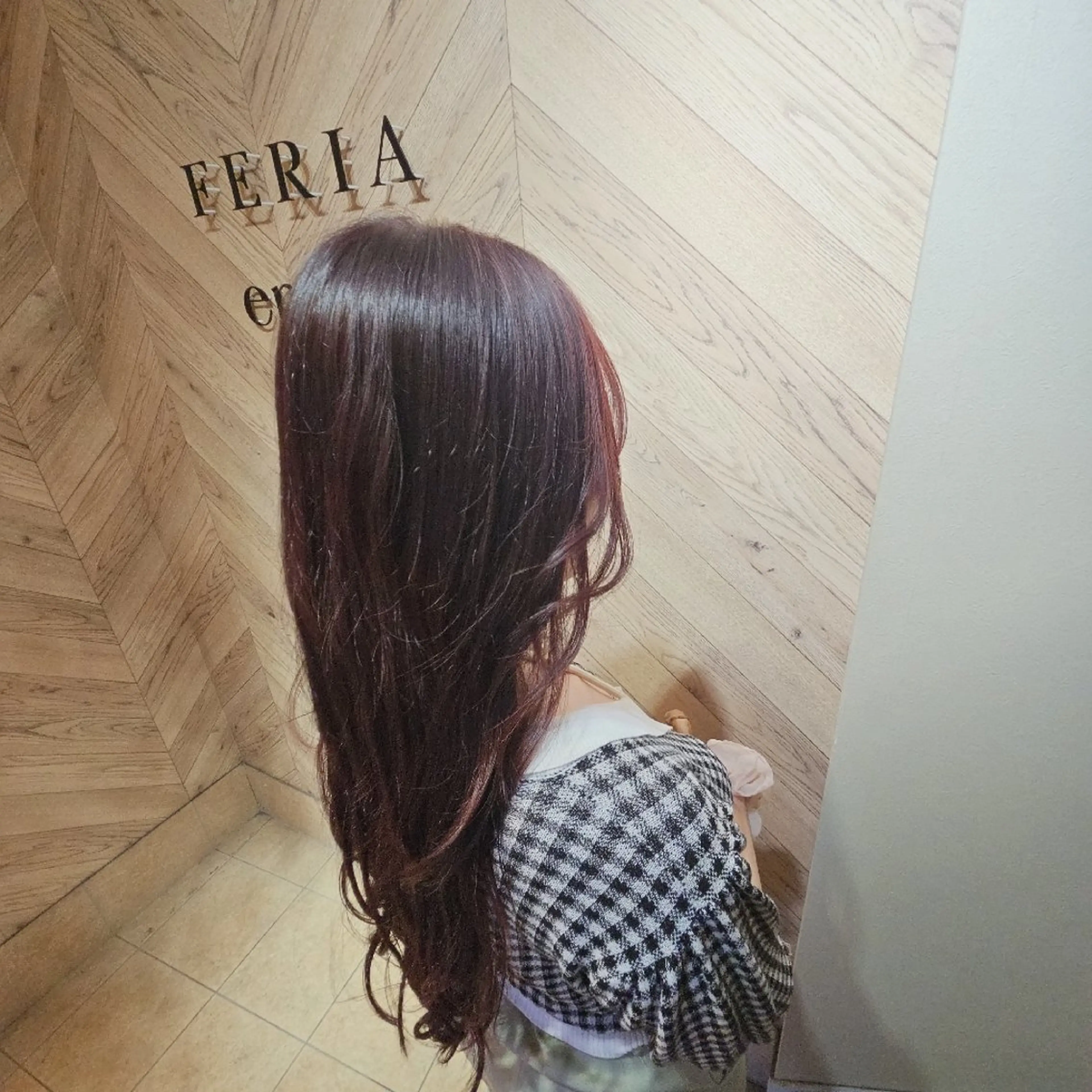 ロング FERIAあべの 🎀中野まや🎀のヘアスタイル