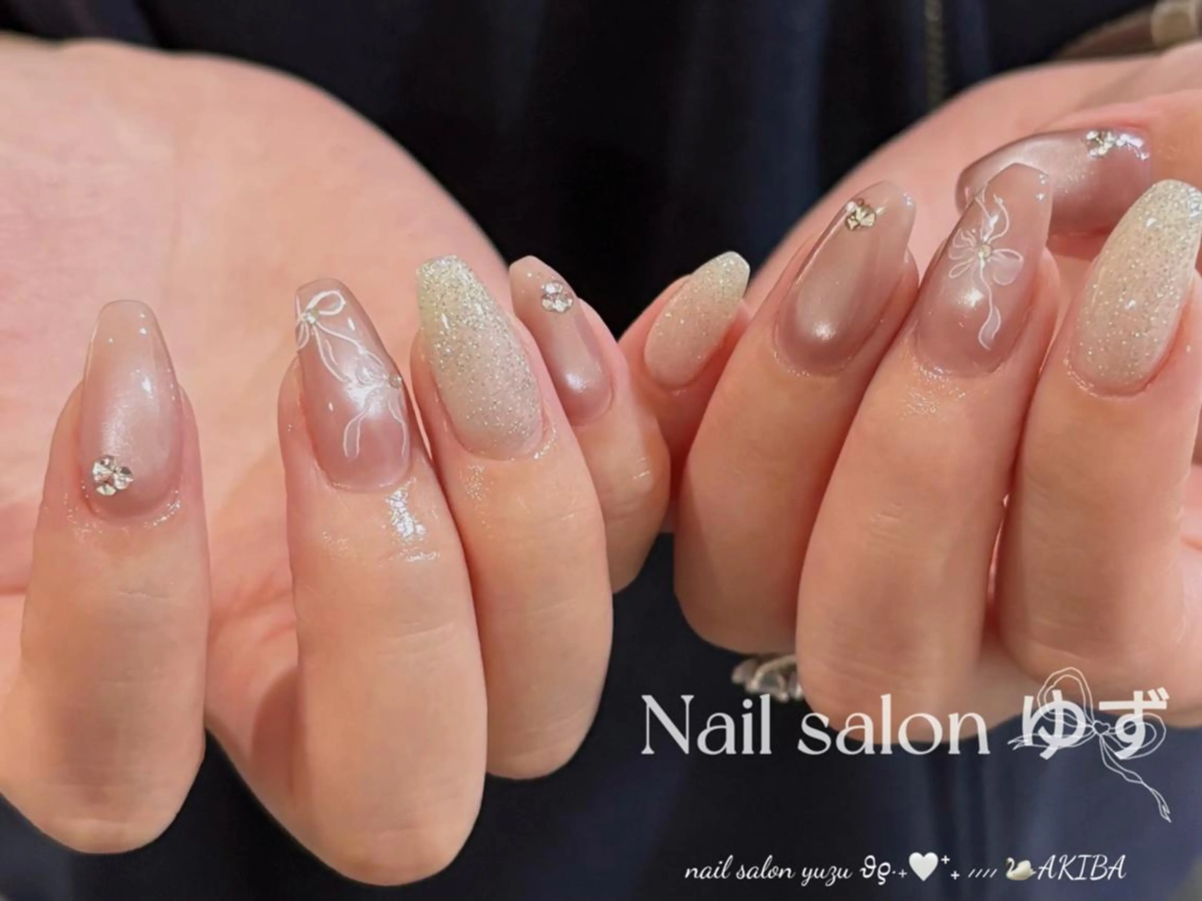 ネイル ハンドネイル MAKI💚💚💚 秋葉原.のネイルデザイン