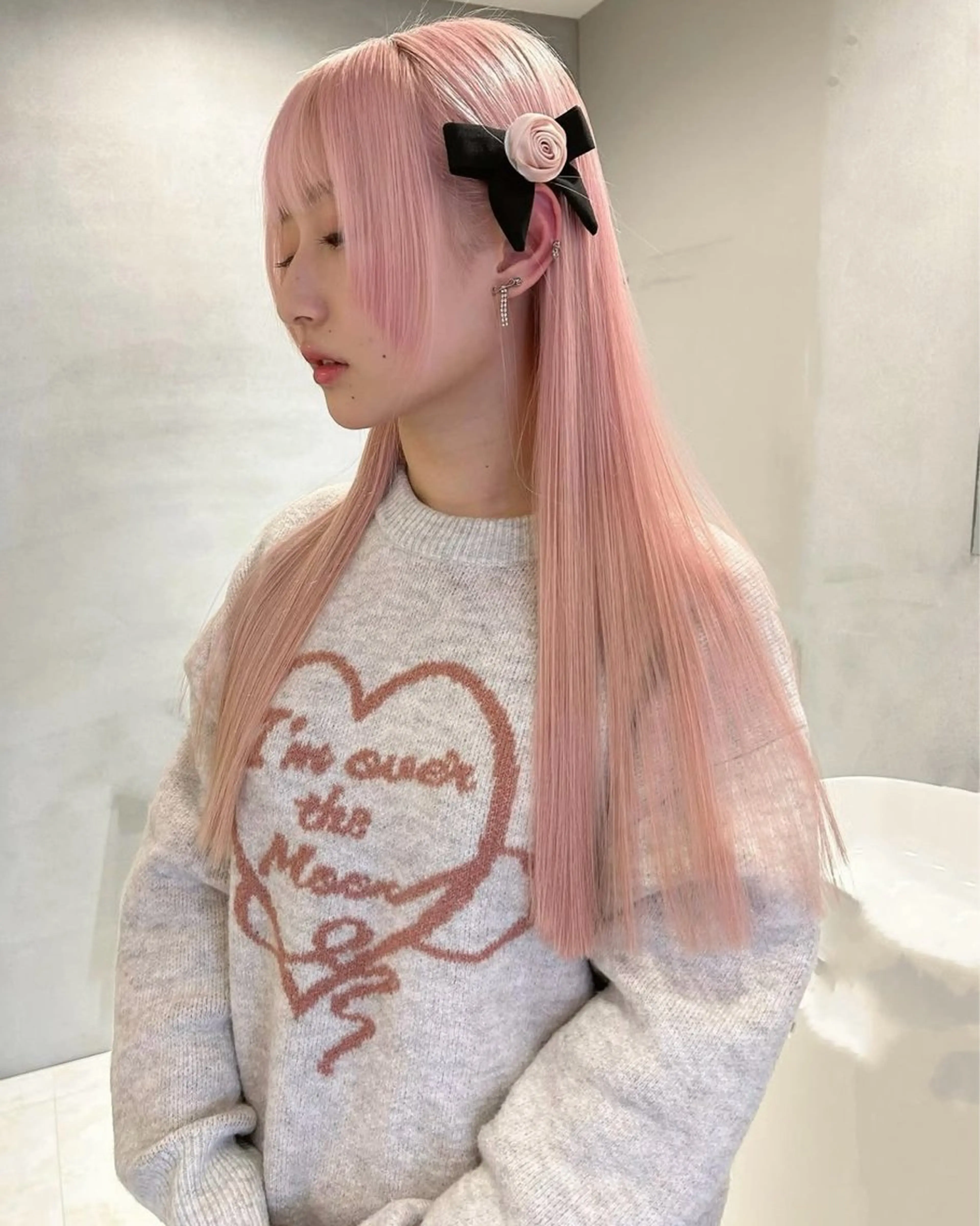 ロング ヘアカラー PELE 梅田 ANNEX 大阪梅田茶屋町店 ダブルカラー/ブリーチ/ハイトーン【ペレ】所属・梅田/ハイトーン/ Juriのヘアスタイル