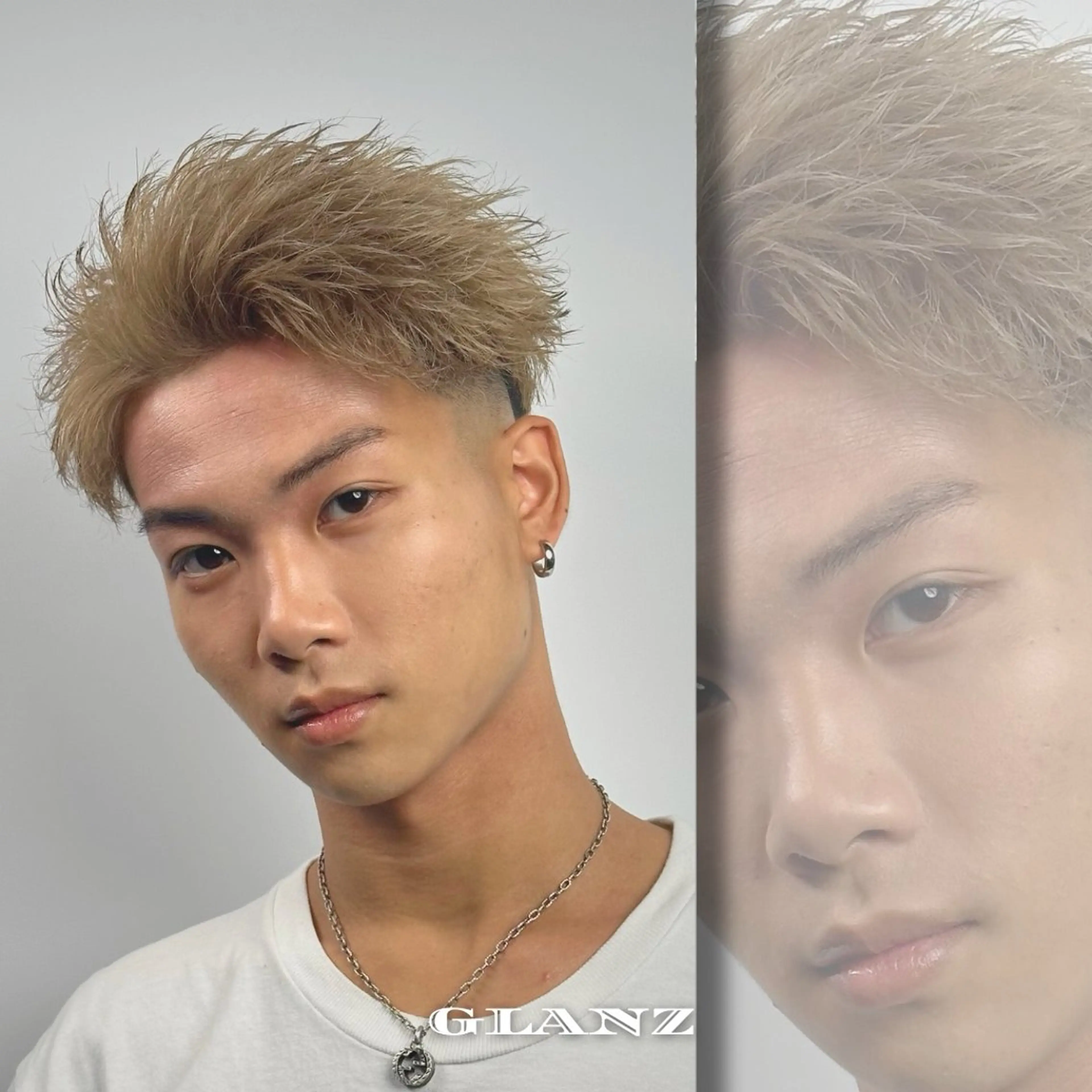 メンズ カット ヘアカラー GLANZ/メンズ カットモデル予約用のヘアスタイル