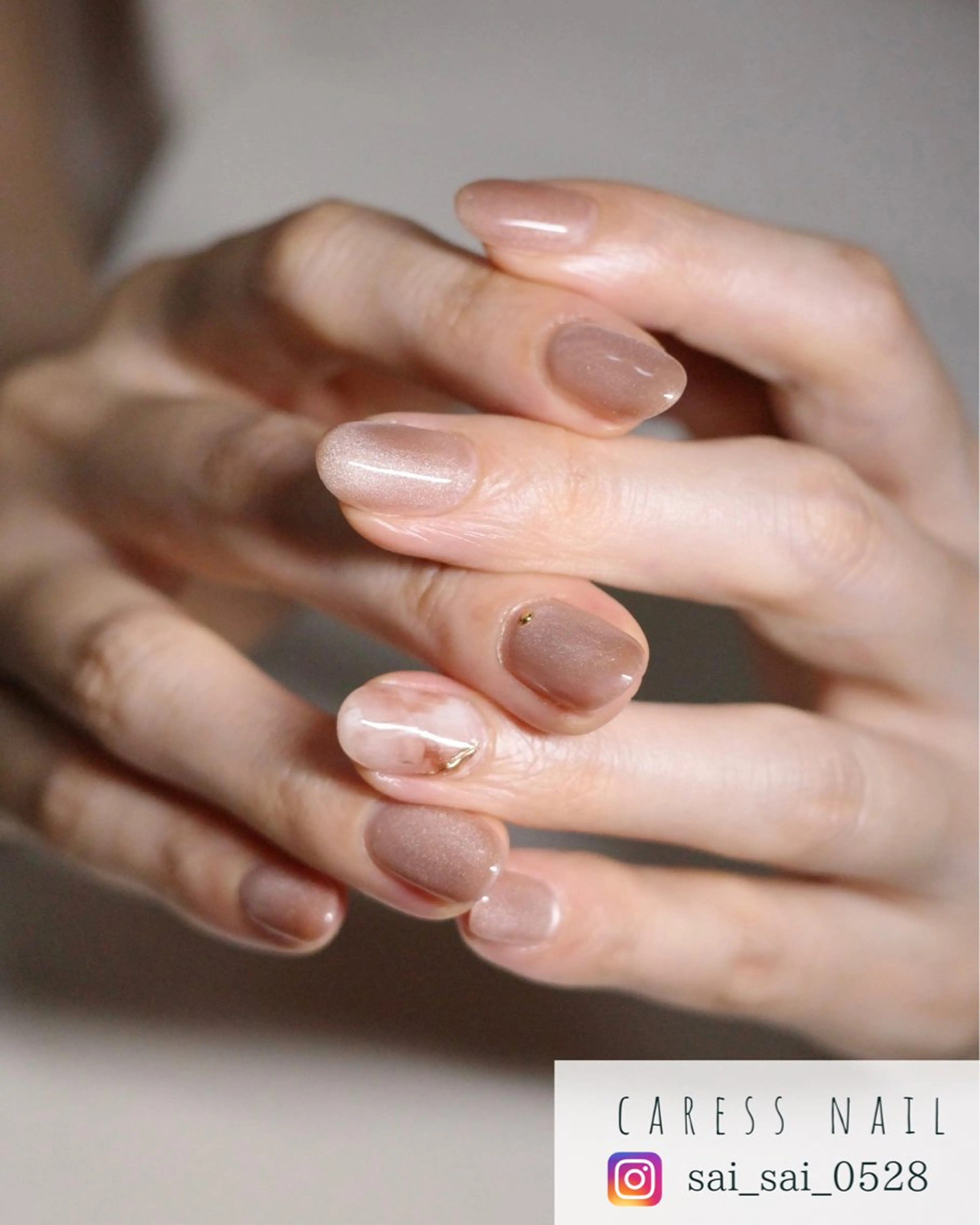 ネイル caress  nail カレスネイル　代々木上原所属・カレスネイル さいのネイルデザイン