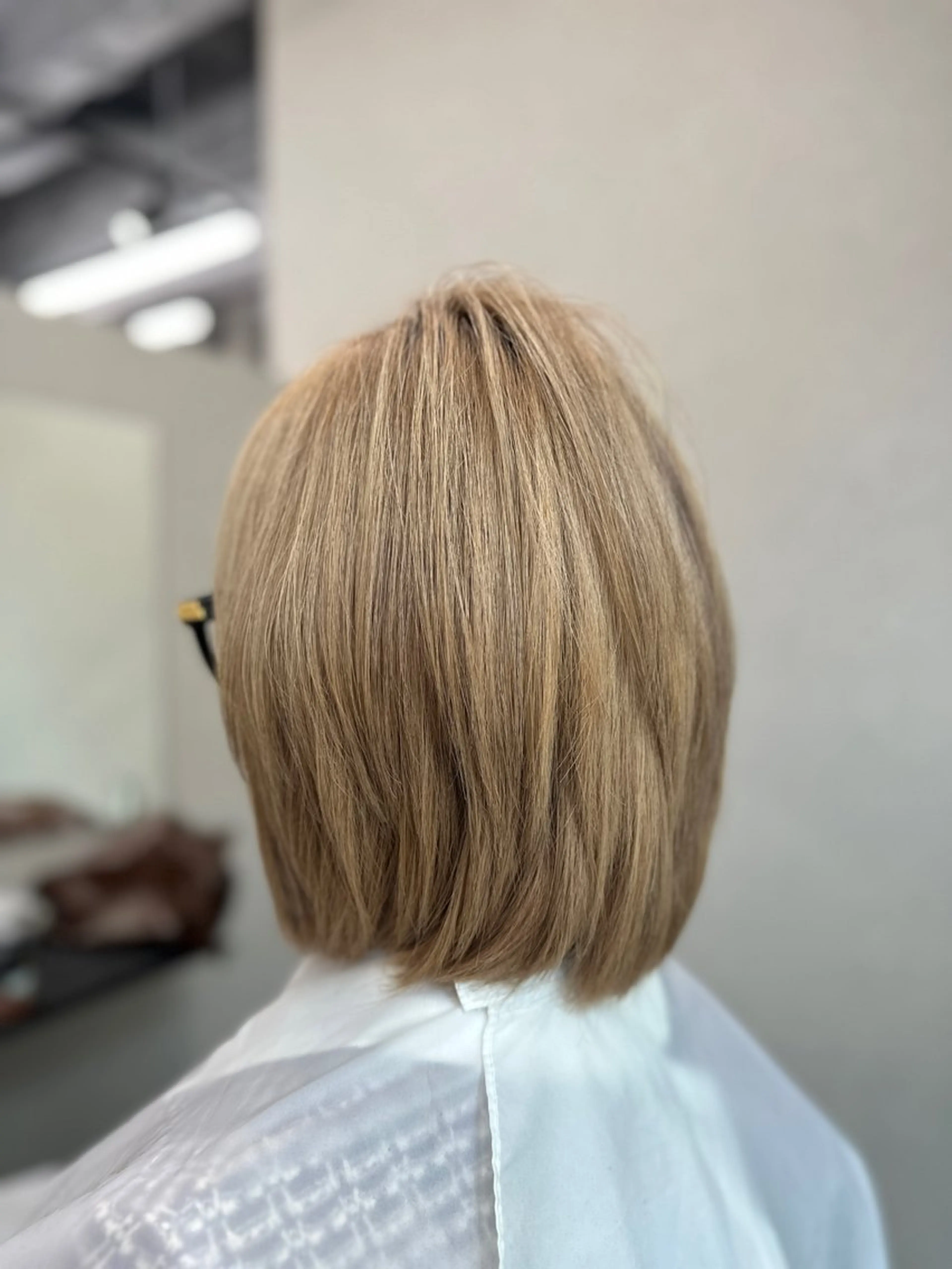 ミディアム カット トリートメント 大阪/心斎橋 レイヤー/Yukkeのヘアスタイル