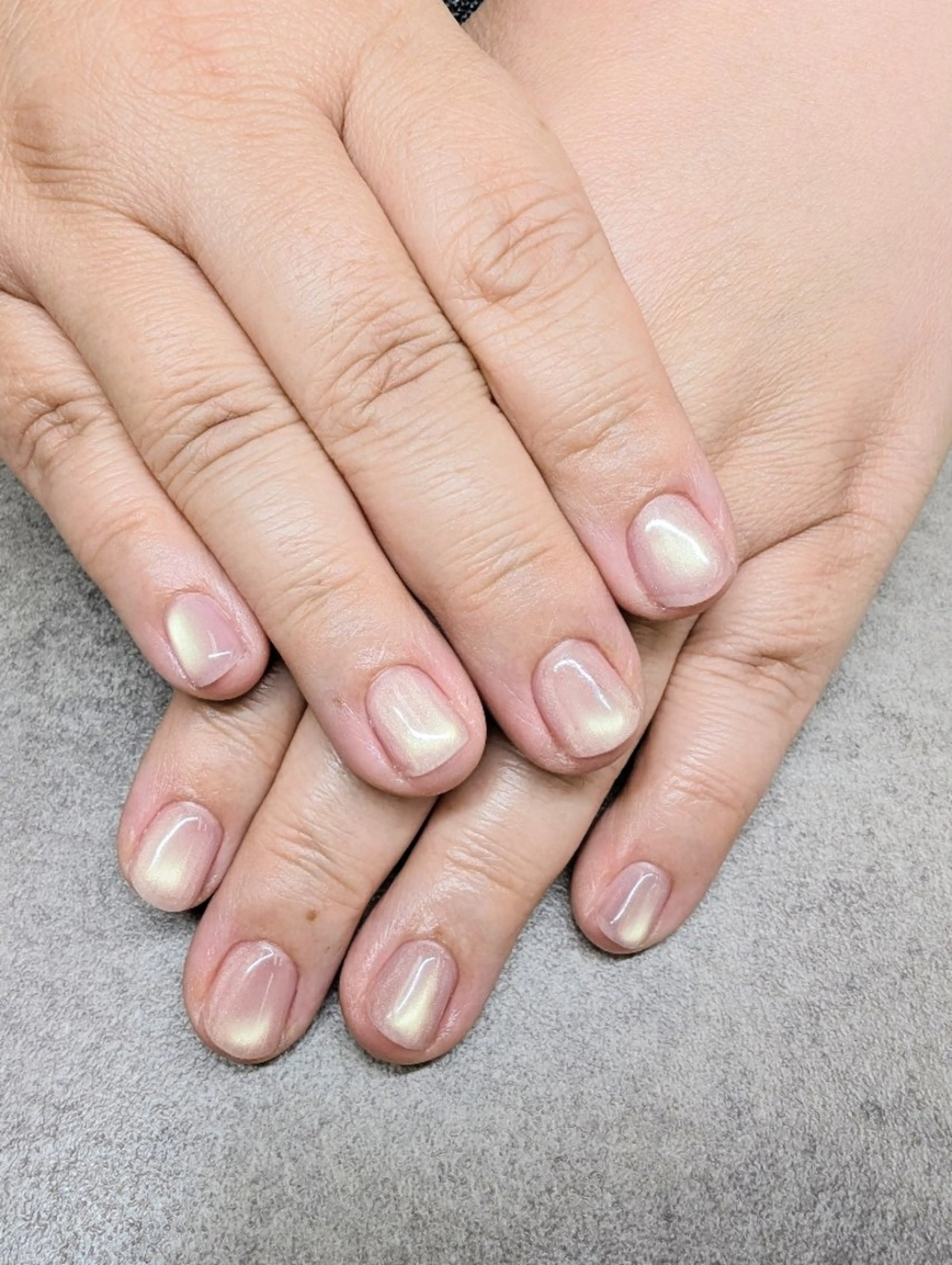ネイル マグネットネイル マグネットワンカラー ワンカラーネイル eclat BEAUTY NAIL SALON　枚方市駅前店所属・松本 ひとみのネイルデザイン