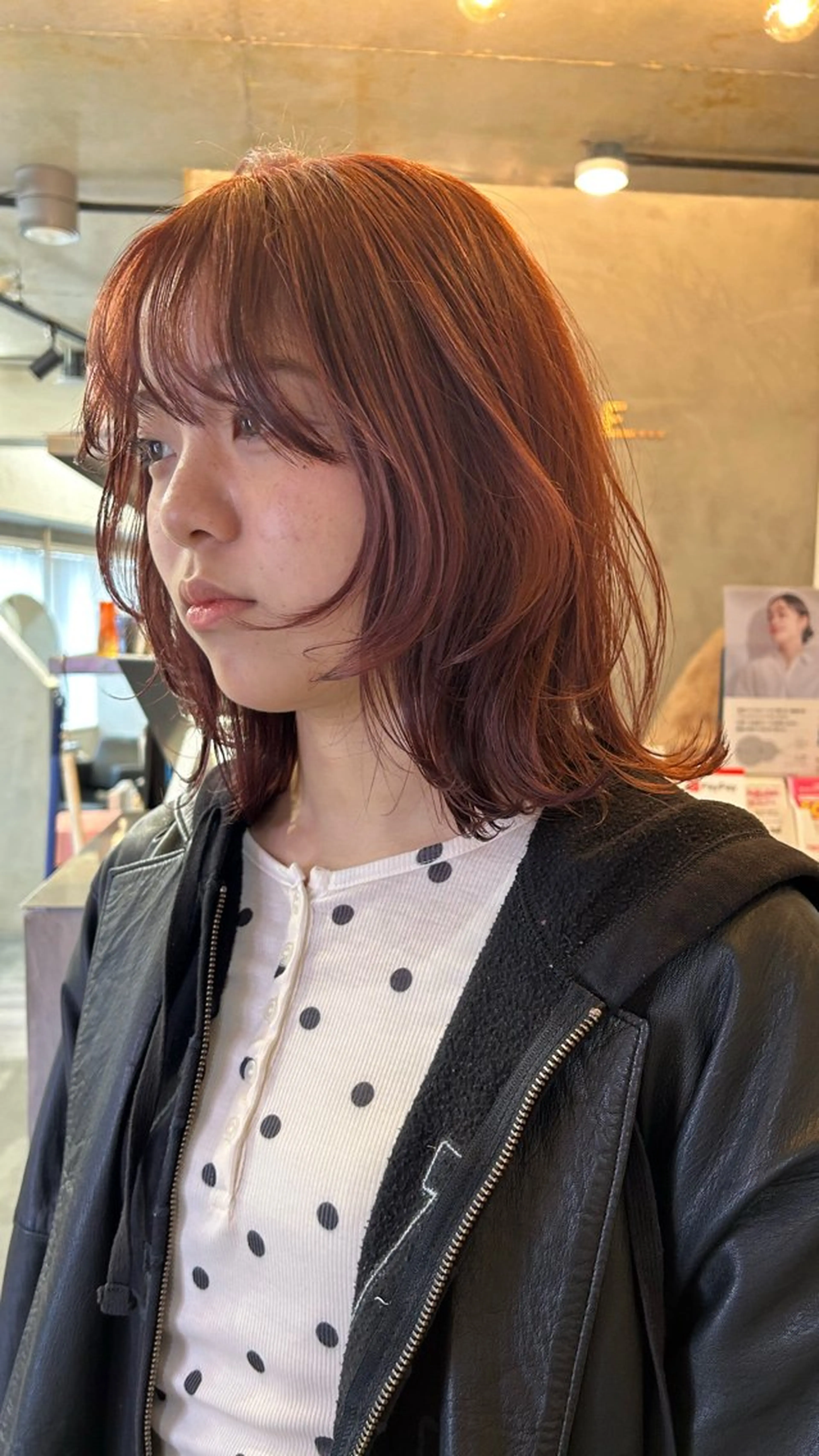 ショート ヘアカラー トリートメント IBUKI /THREE...のヘアスタイル