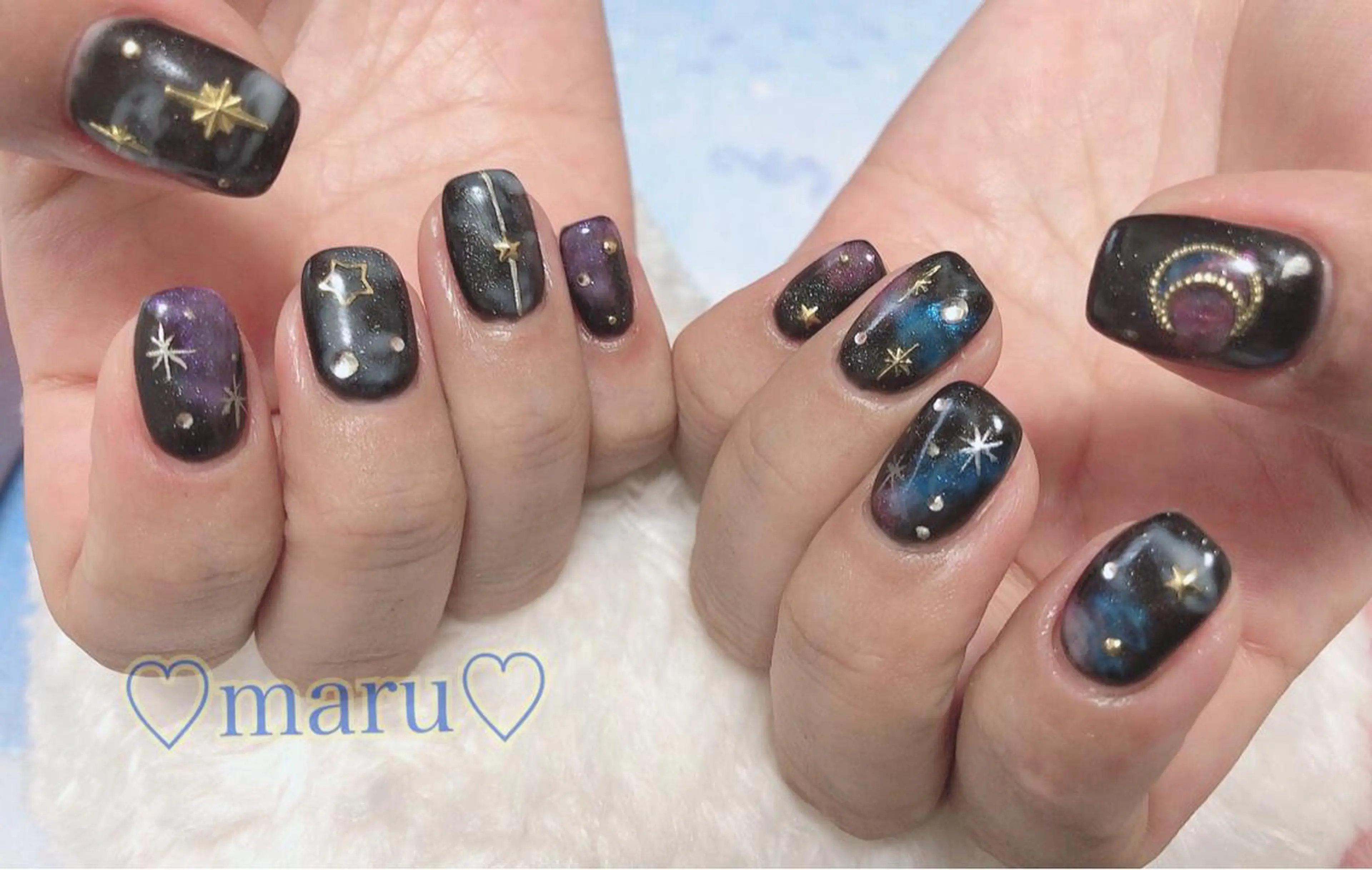 ネイル ハンドネイル フットネイル まるみ♡8/25- 31お休み🙇‍♀️のネイルデザイン