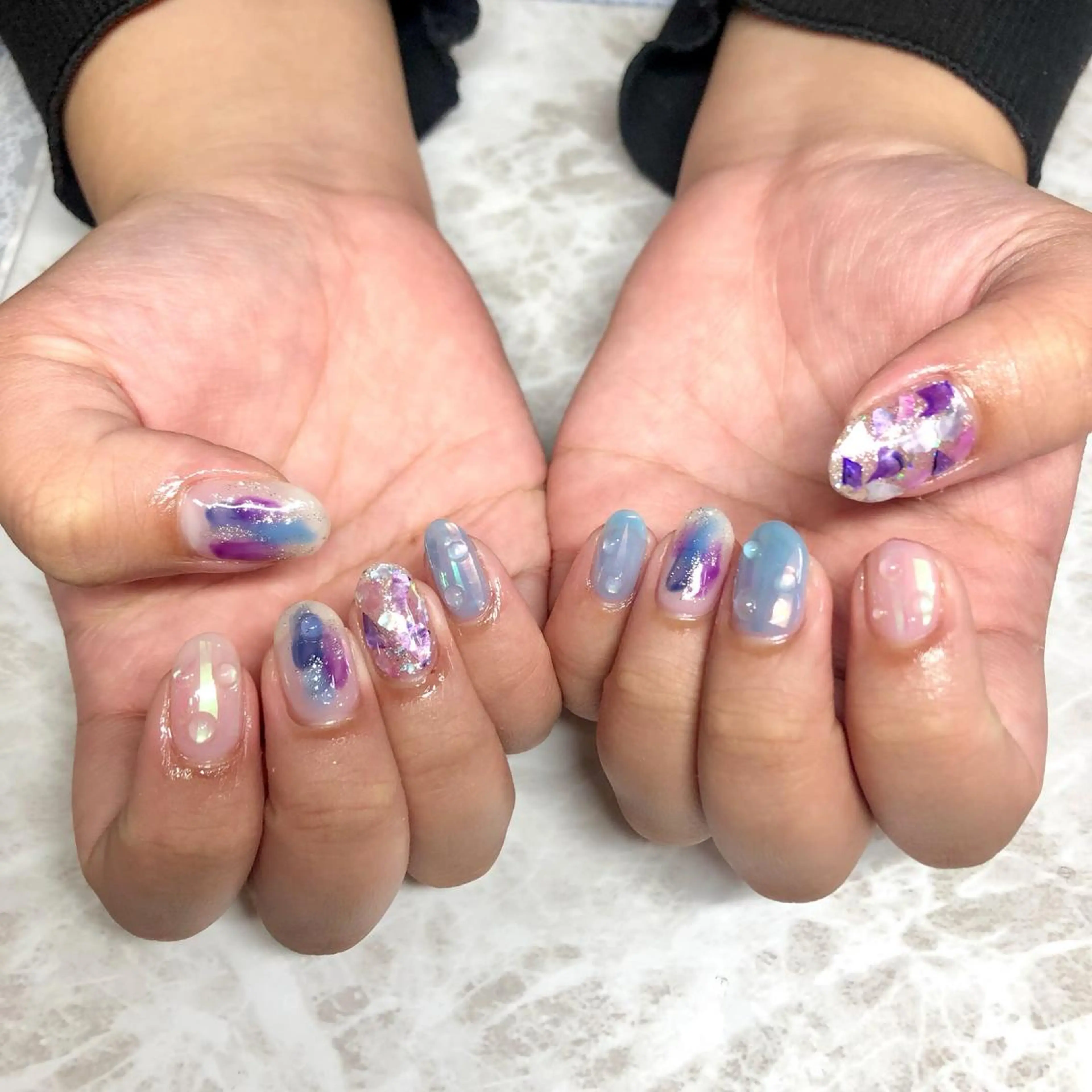 ネイル ぷっくりネイル luana nailのネイルデザイン
