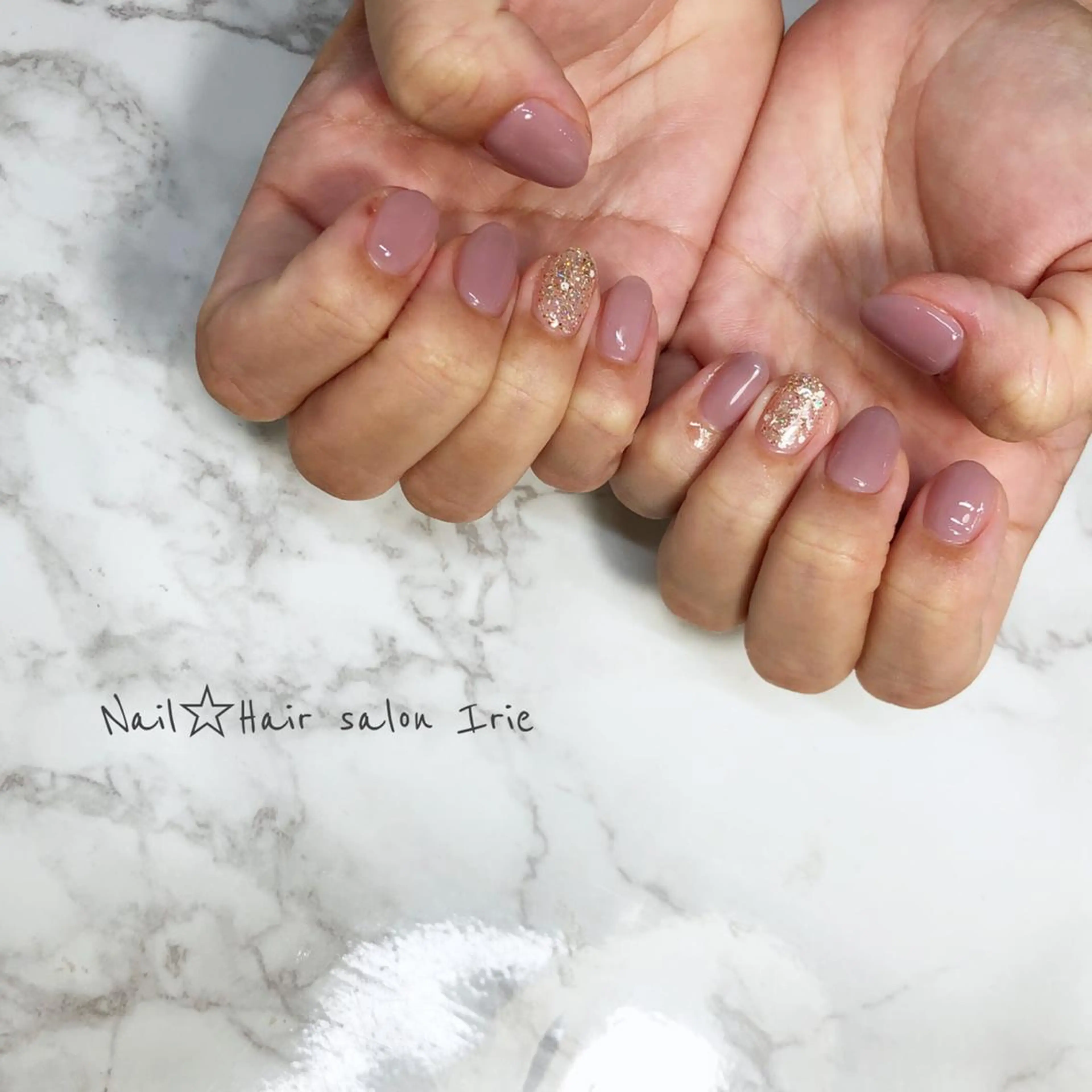 ネイル ハンドネイル ハンドケア Hair salon Irie所属・與儀 知佳のネイルデザイン