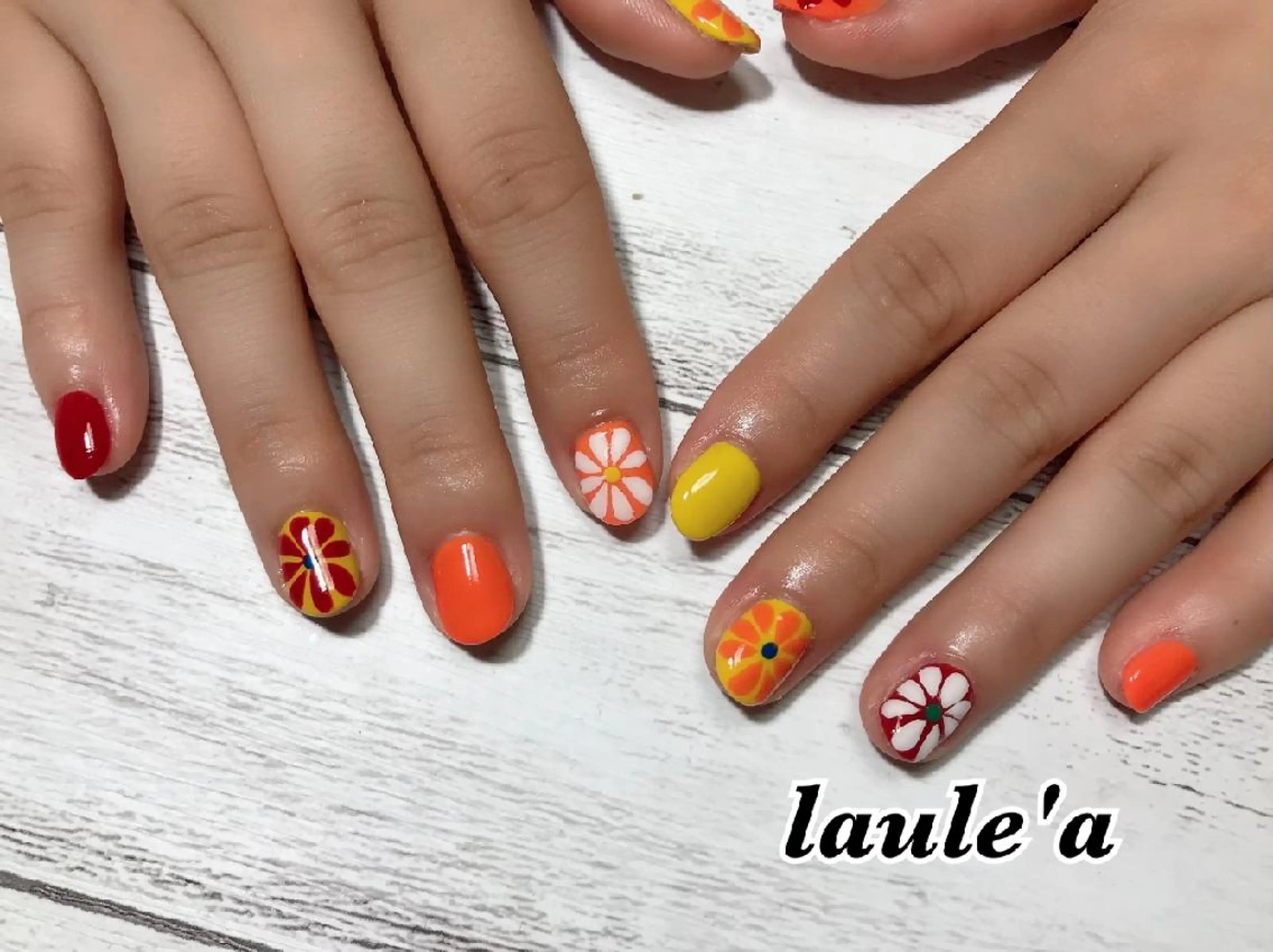 ネイル ハンドネイル Rグループ felizのネイルデザイン