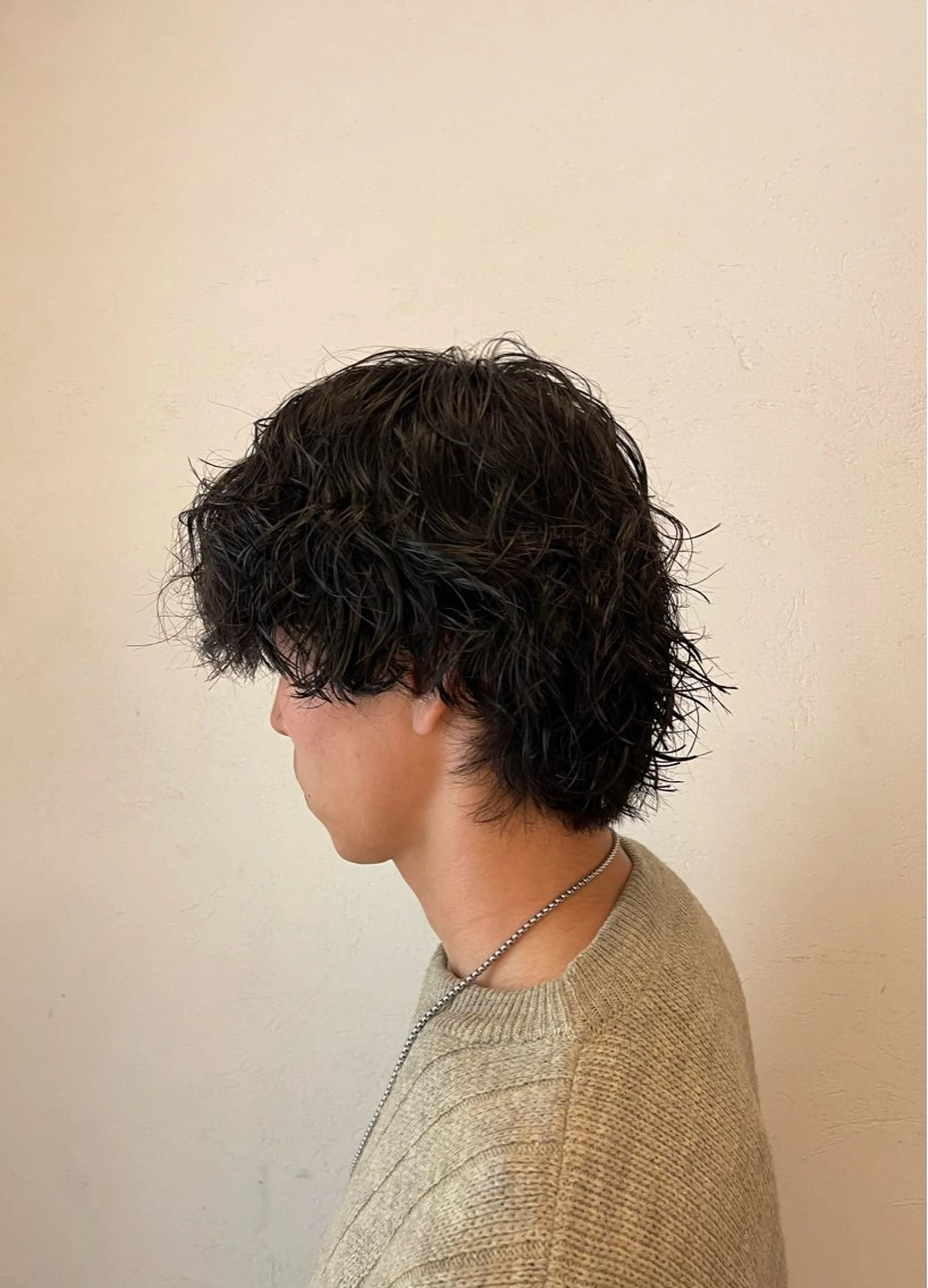 ショート パーマ スパイラルパーマ 川瀬 京祐のヘアスタイル