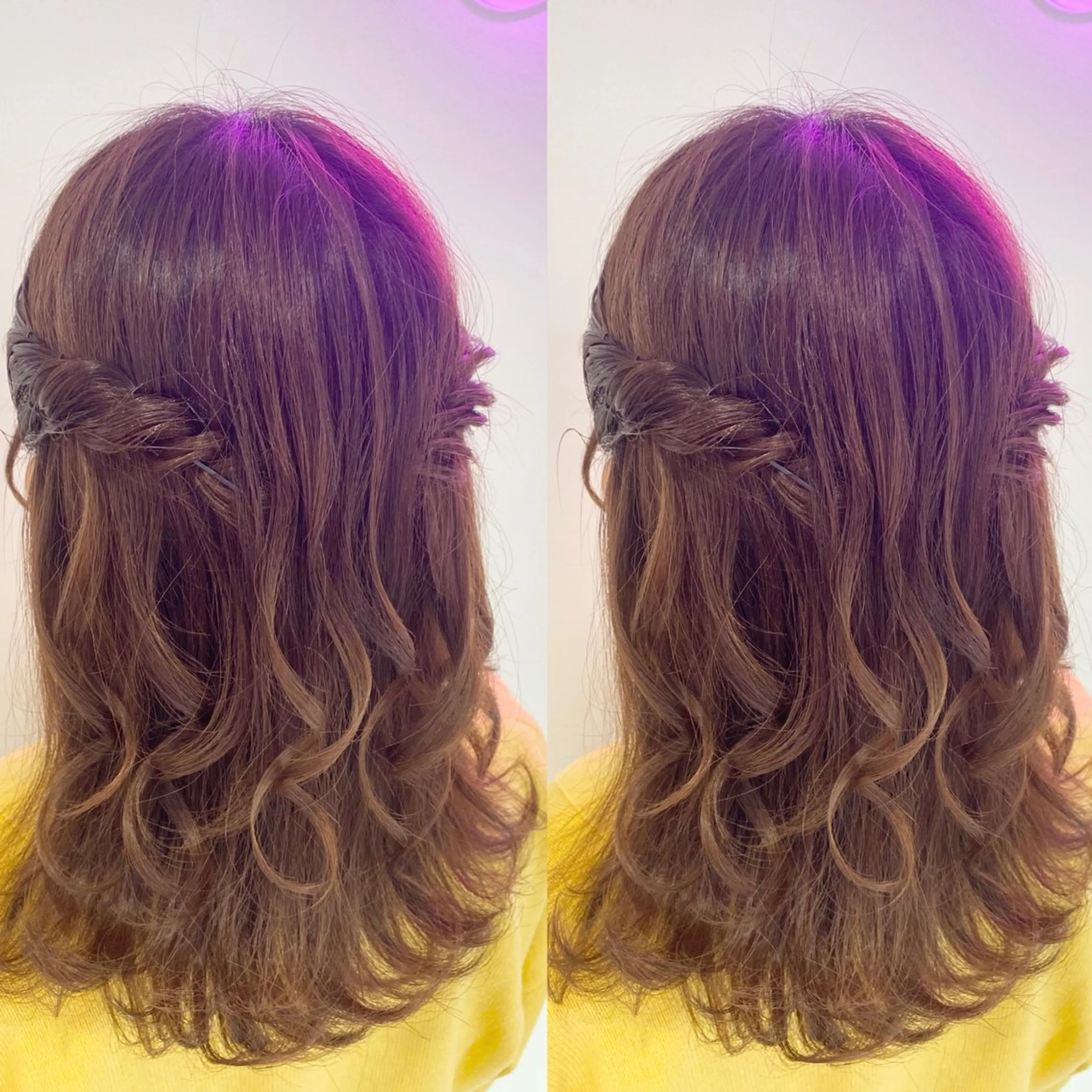 ヘアアレンジ シールエクステ エクステ 🦋‪NANA🦋‪ /韓国風/束感まつ毛のマツエク・マツパデザイン