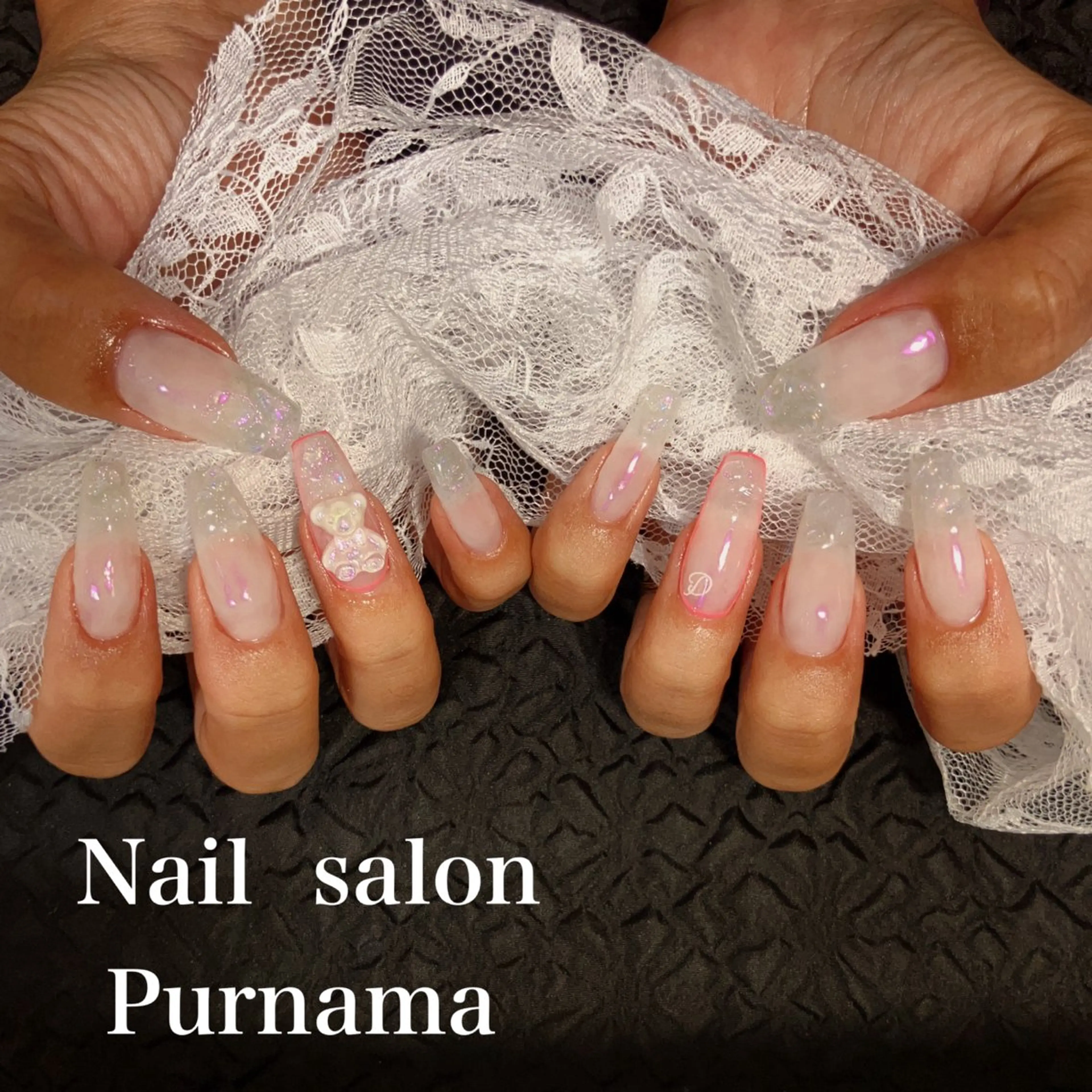 ネイル ハンドネイル Purnama(ﾌﾟﾙﾅﾓ)所属・Purnama あきのネイルデザイン