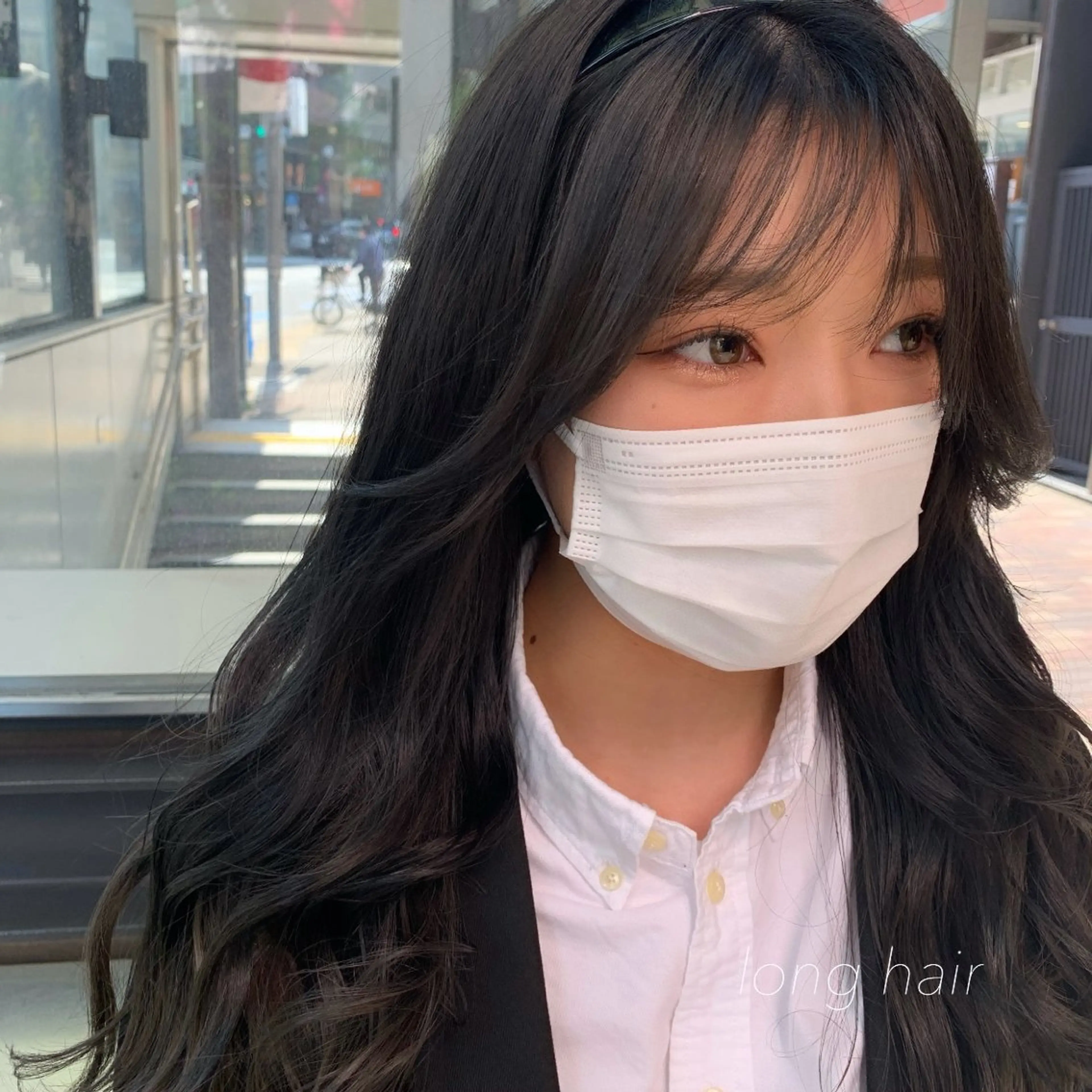 ロング カラー 黒髪 GO TODAY 原宿本店所属・似合わせカット得意 💛RENA💛のヘアスタイル