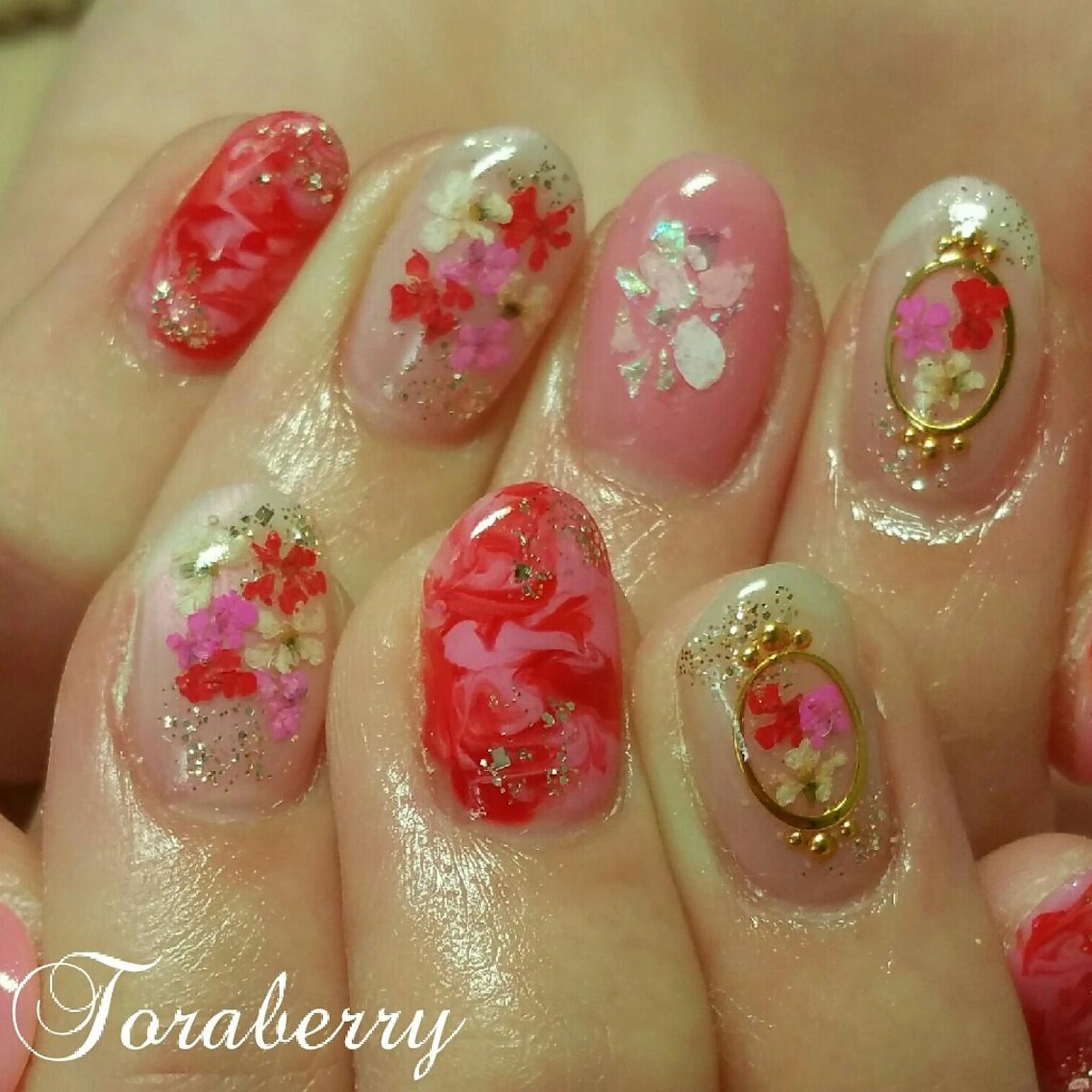 ネイル 持ち込み ネイリスト なつみのネイルデザイン