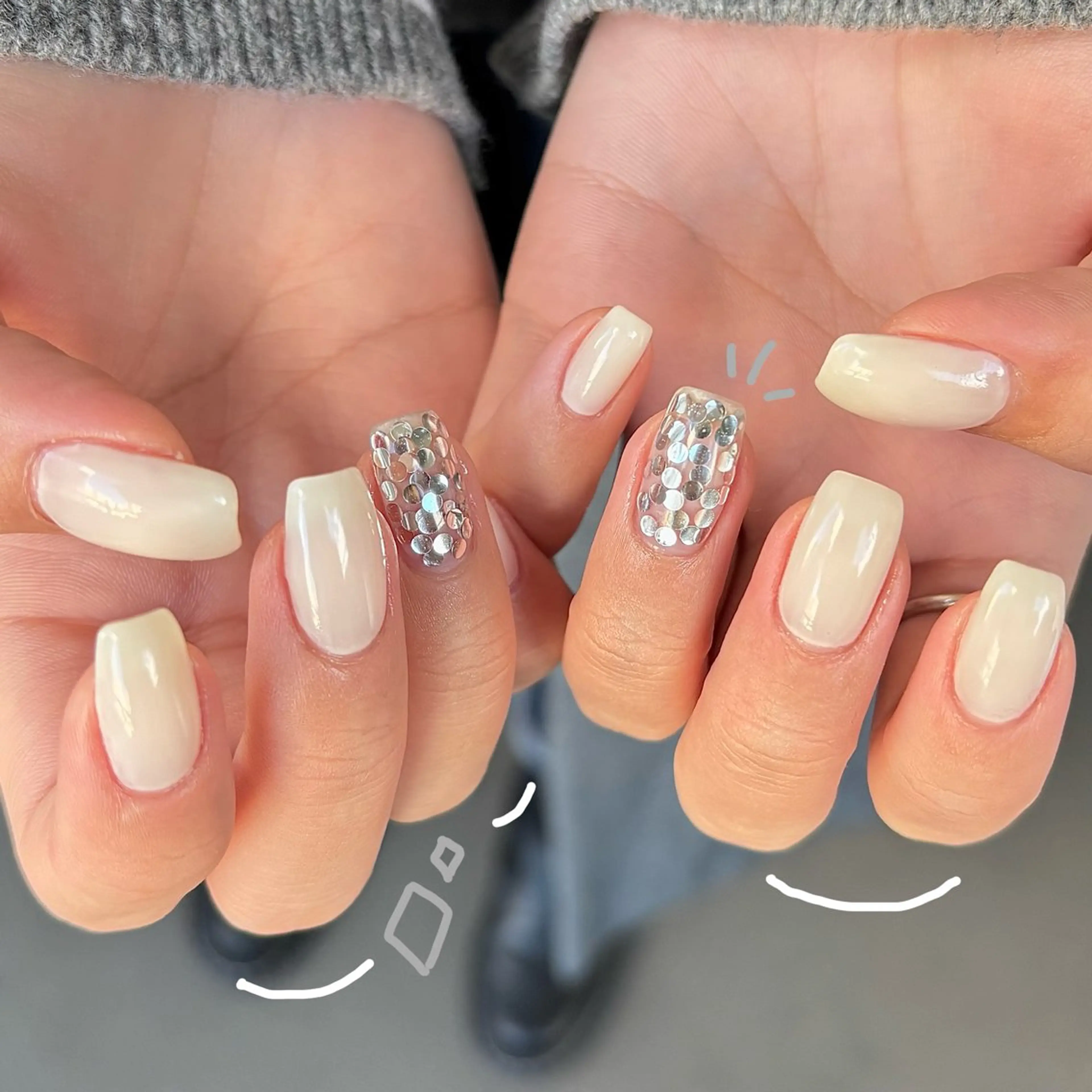 ネイル ワンカラーネイル ハンドネイル Nailsalon BLOOM🌷 山崎のネイルデザイン