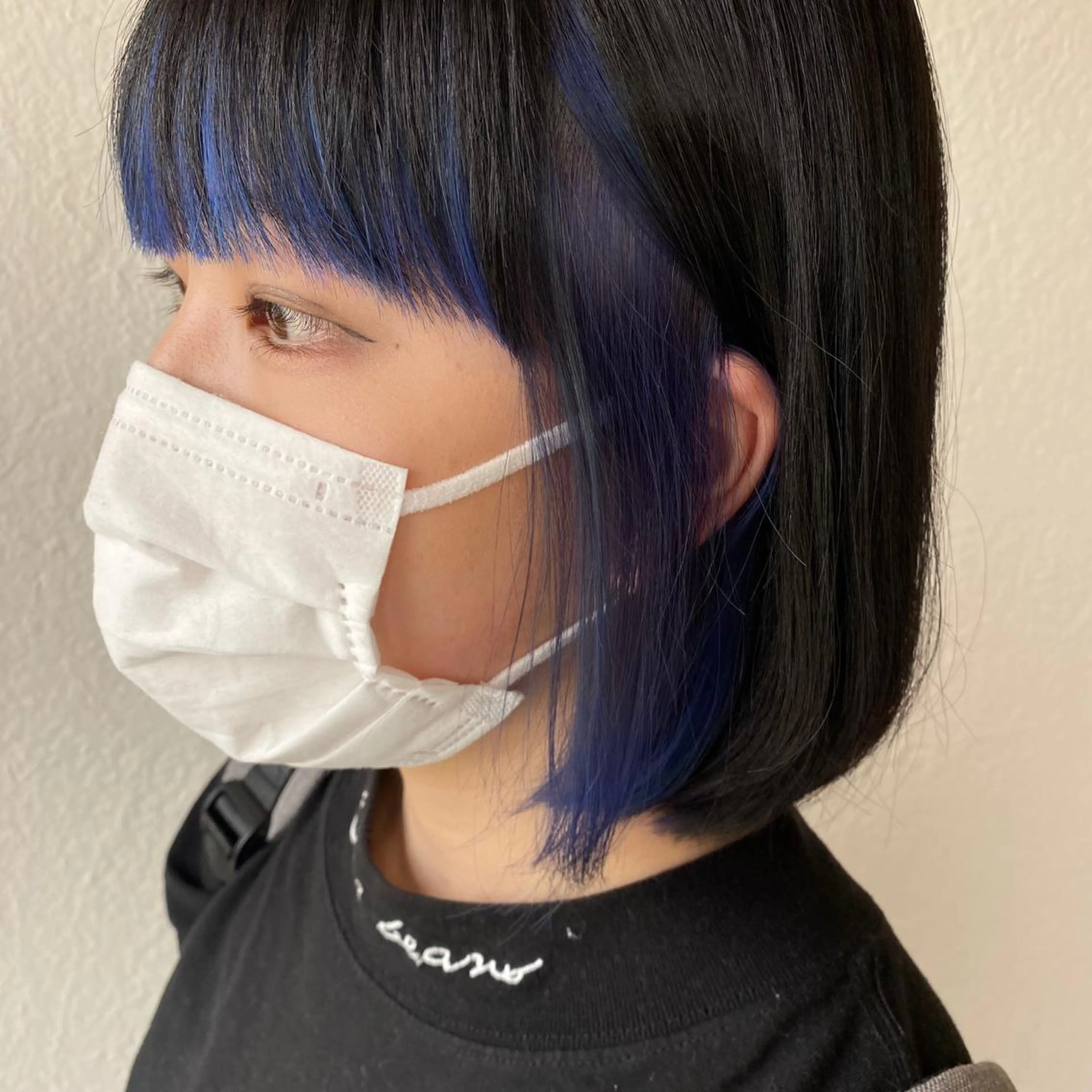 ミディアム カラー インナーカラー 顔周りカット カット ヘアカラー 入江 志穂のヘアスタイル