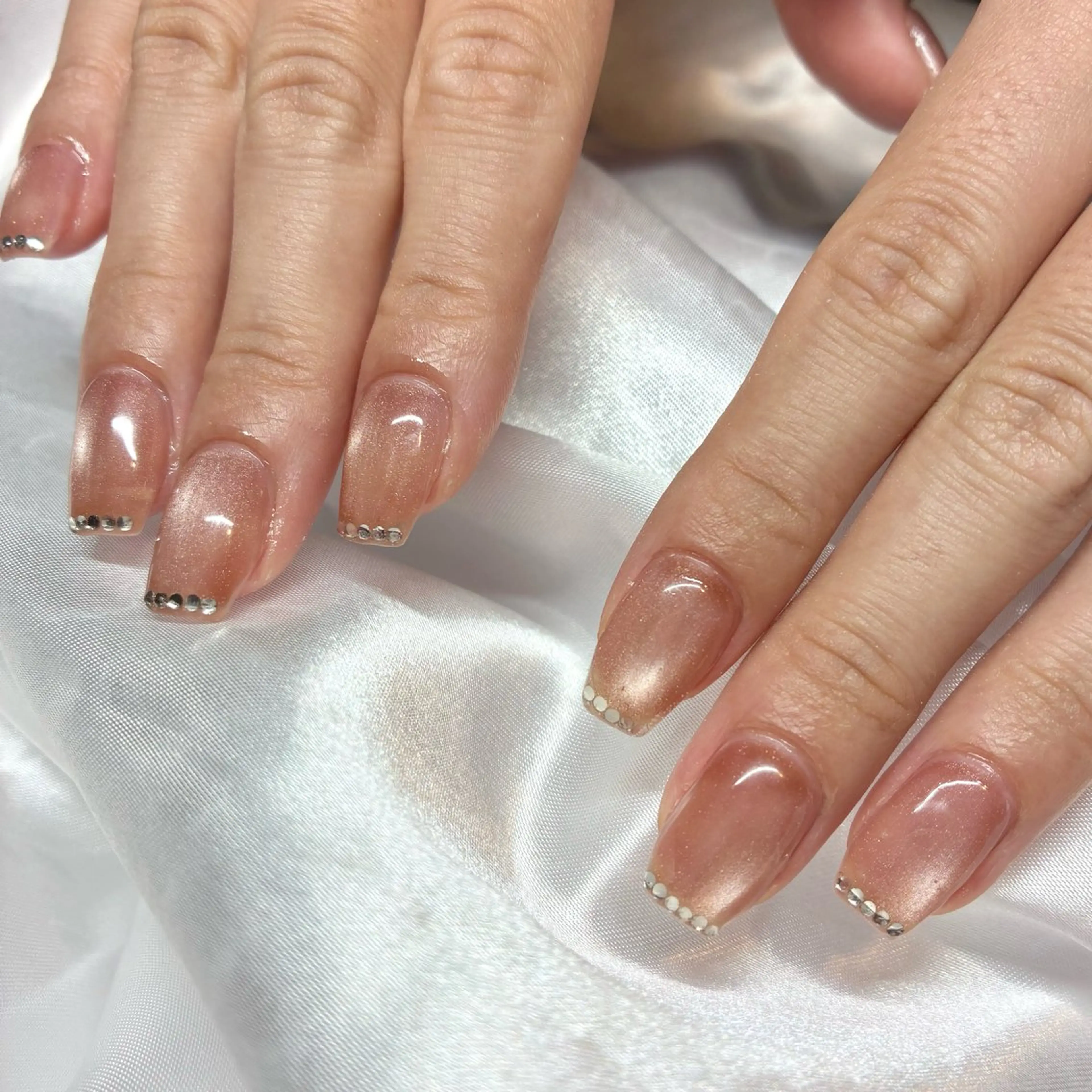 ネイル ジェルネイル マグネットネイル ハンドネイル Nail ヌシん家 AKANEのネイルデザイン
