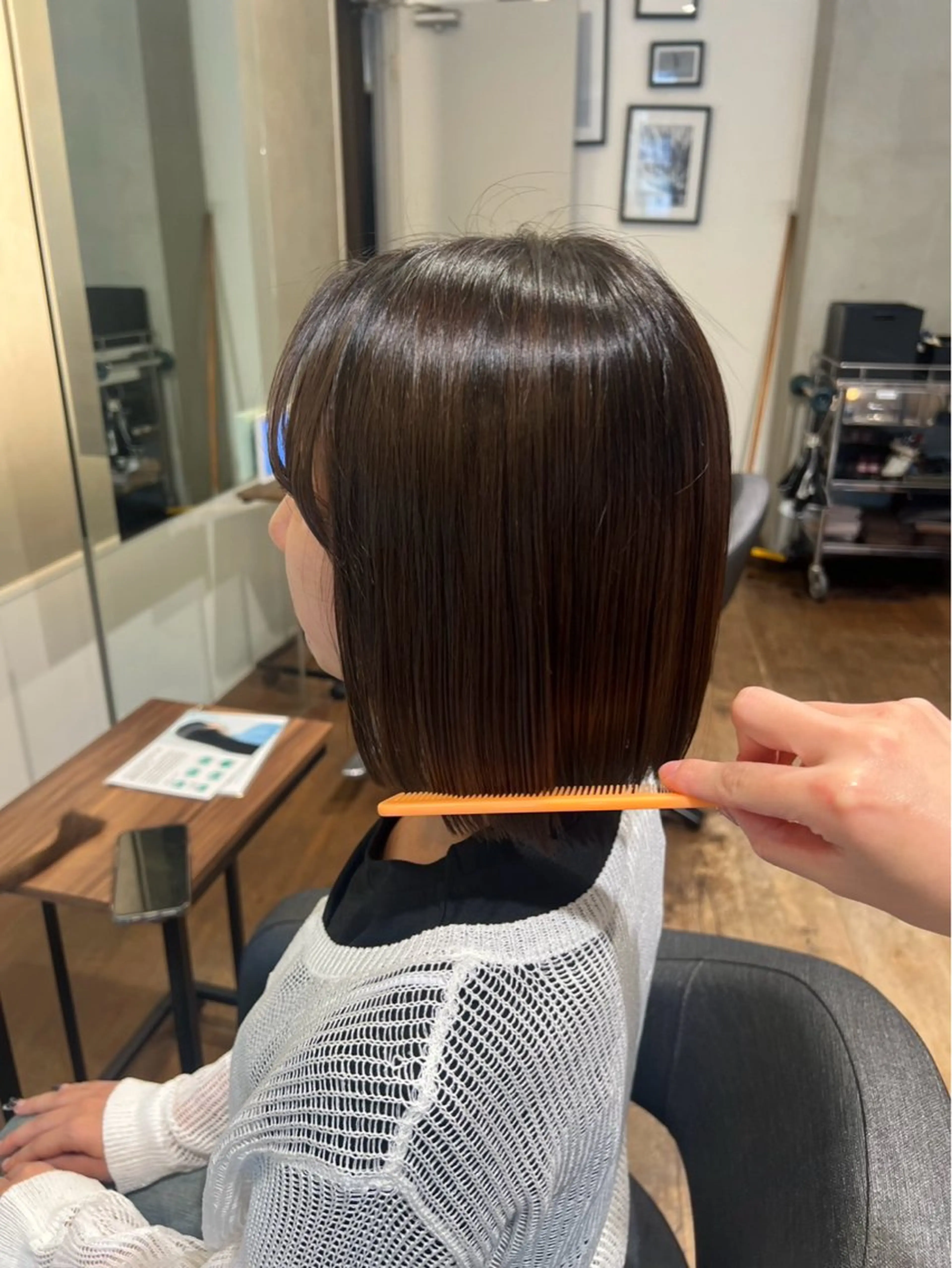 ショート 坂本 聖奈のヘアスタイル