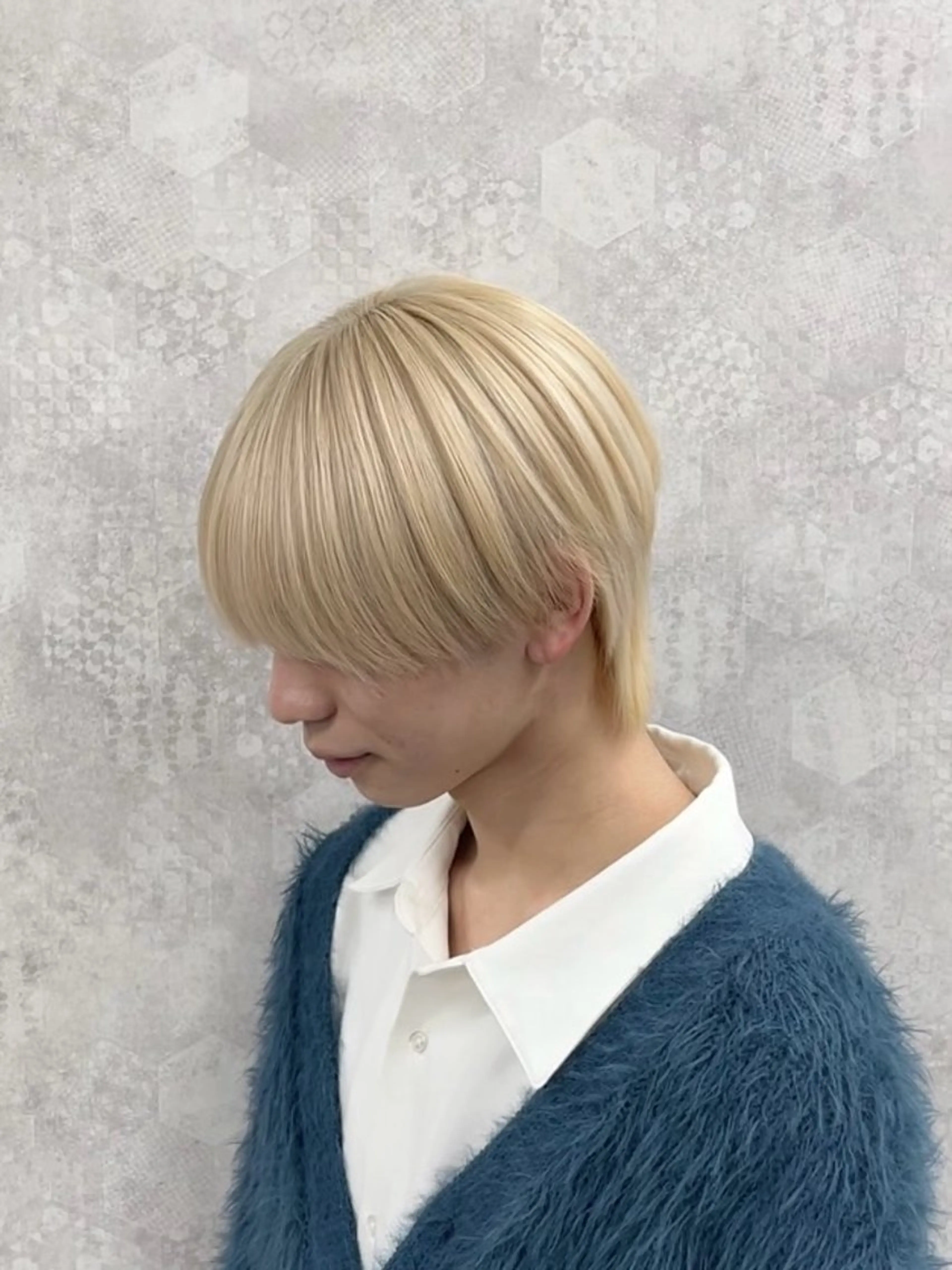 ショート カラー ヘアアレンジ メンズ ヘアカラー トリートメント ヘアセット 絶対に可愛く💍 tiam💍ブリーチのヘアスタイル