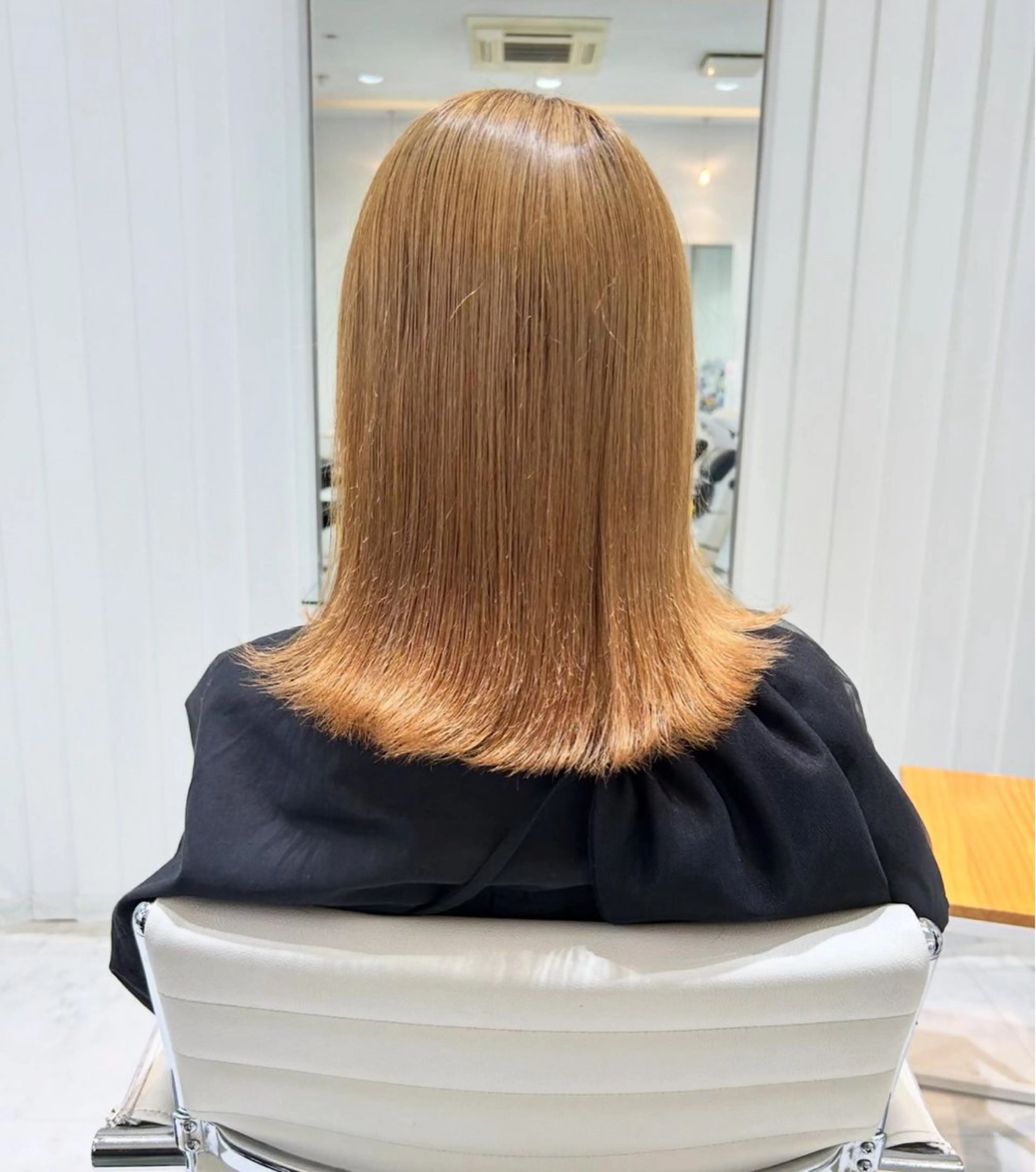ミディアム トリートメント 小林 ひびきのヘアスタイル