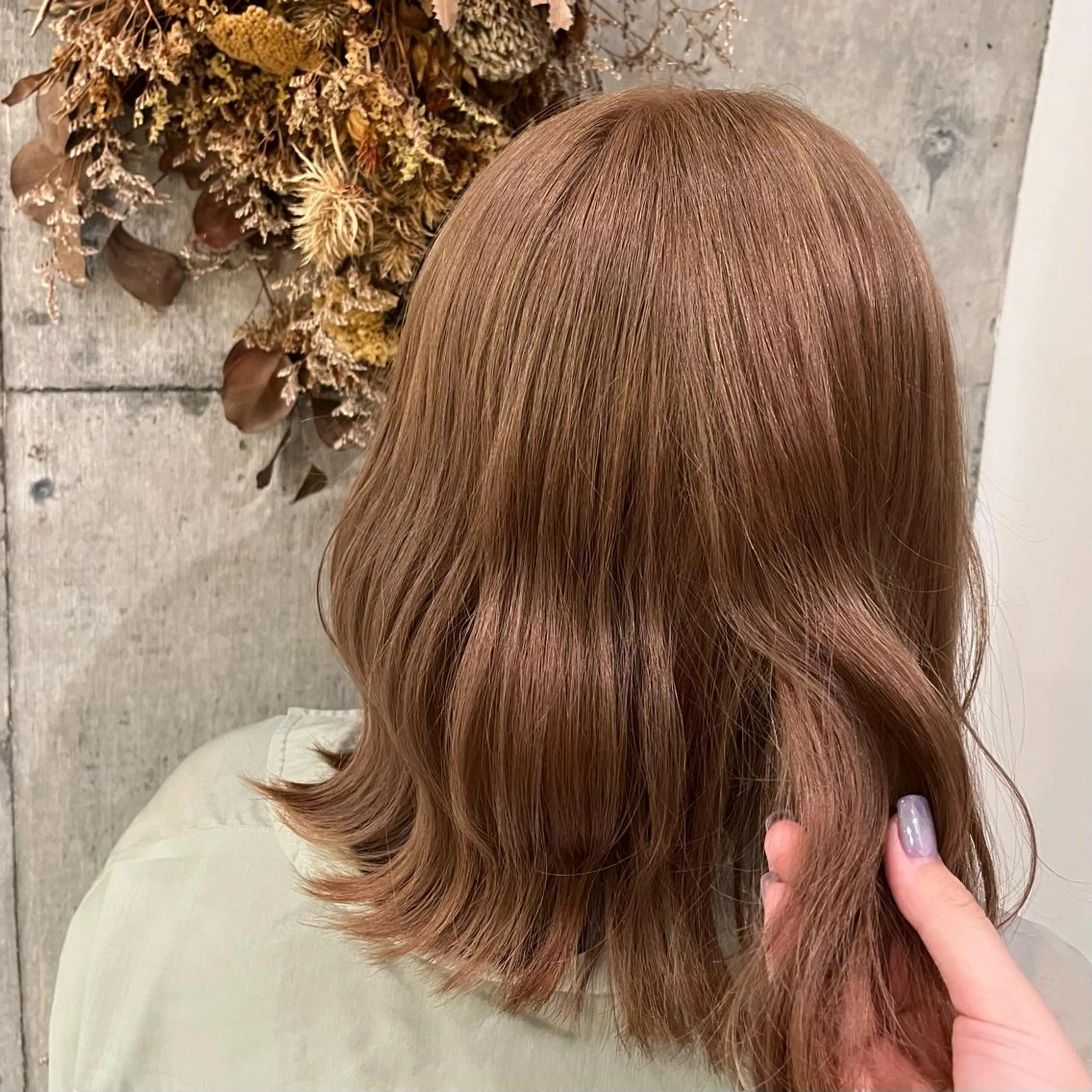 ミディアム カラー BLESS所属・森 梨奈🩷 カットモデル募集✂︎のヘアスタイル