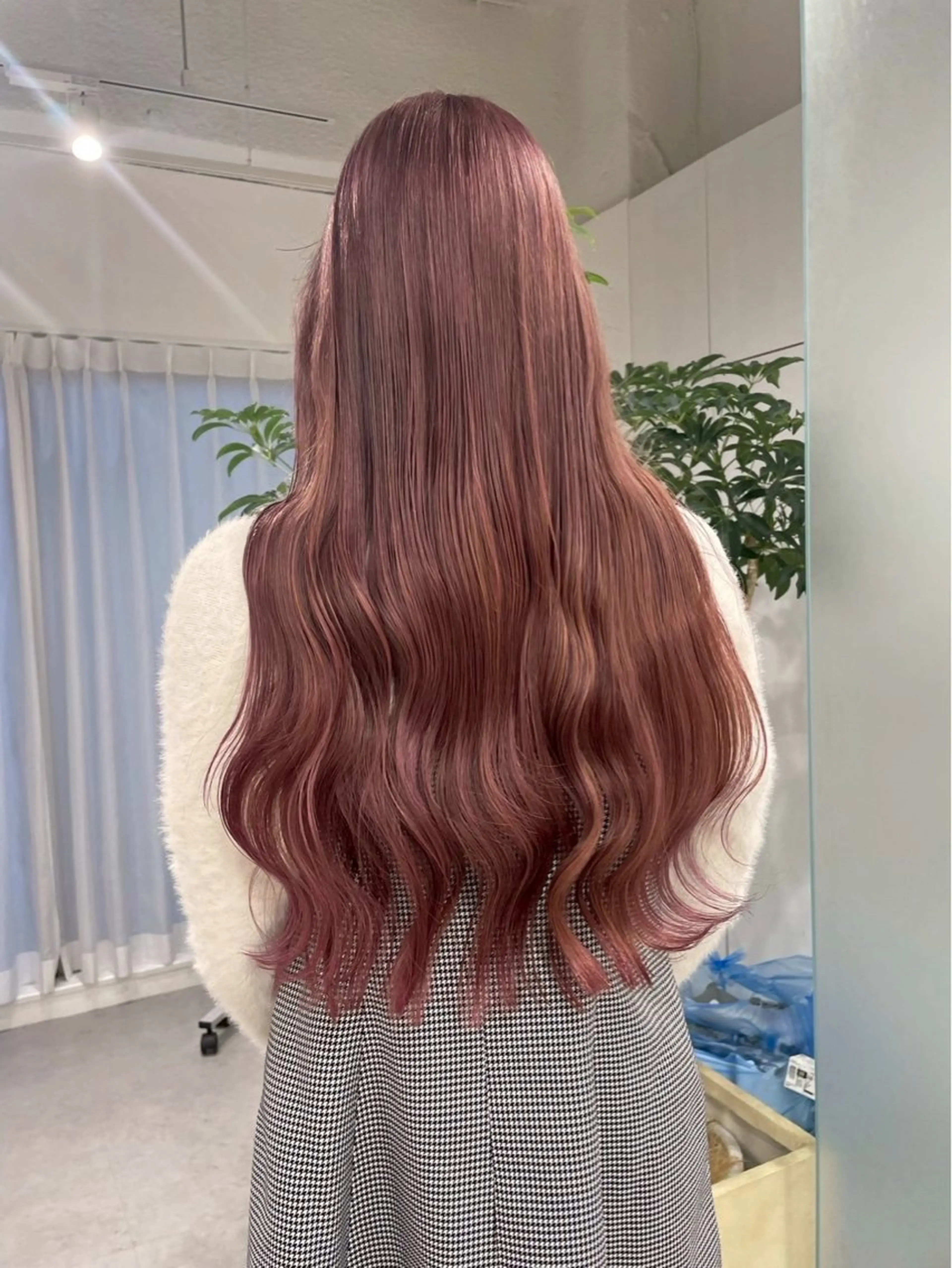 ロング カラー カット ヘアカラー トリートメント 透けカラー/顔周り カット/Nanaのその他イメージ