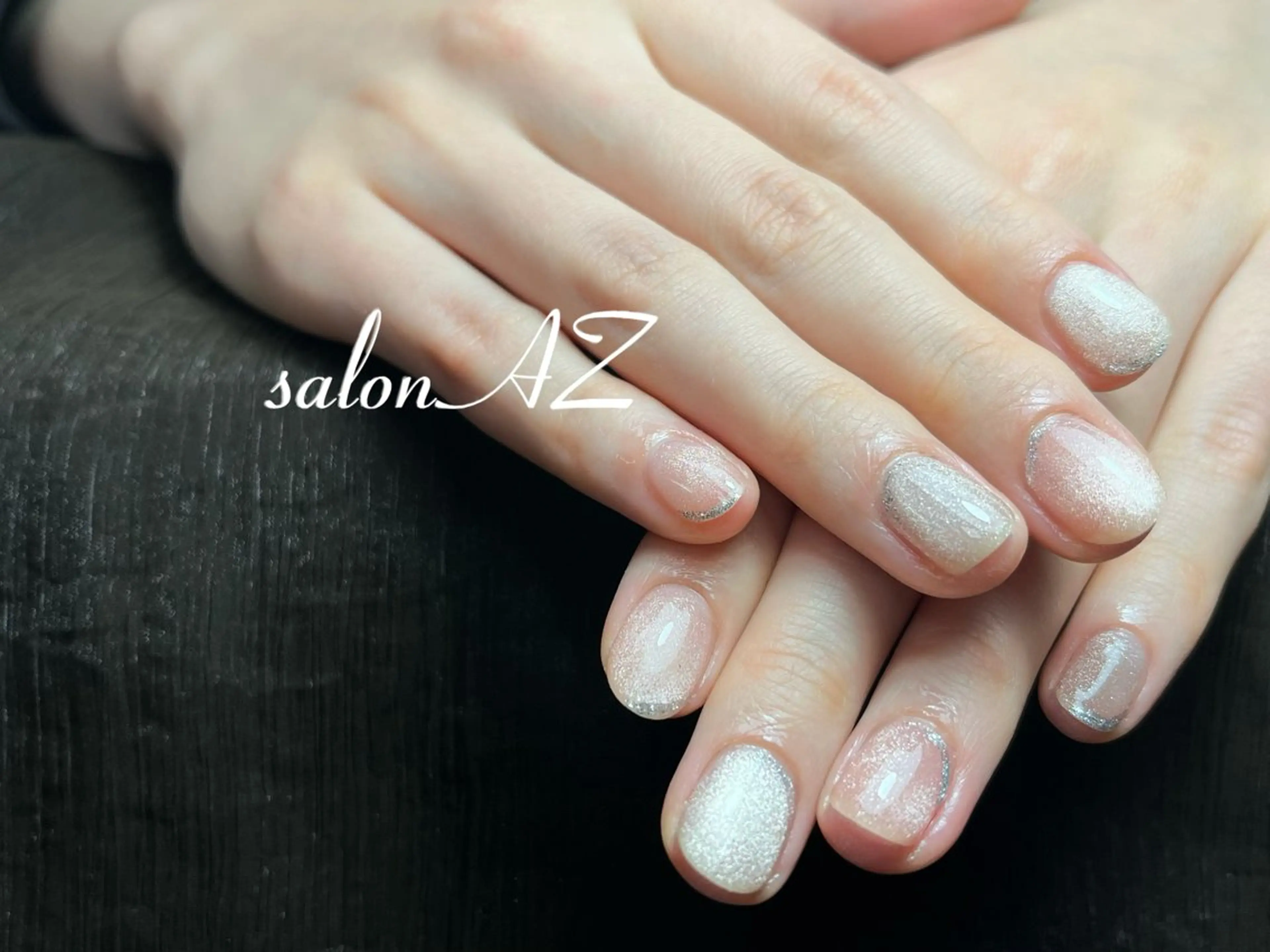 ネイル 長さ出し フットネイル フレンチネイル マグネットネイル ニュアンスネイル ハンドネイル salonAZ トップネイリストのネイルデザイン