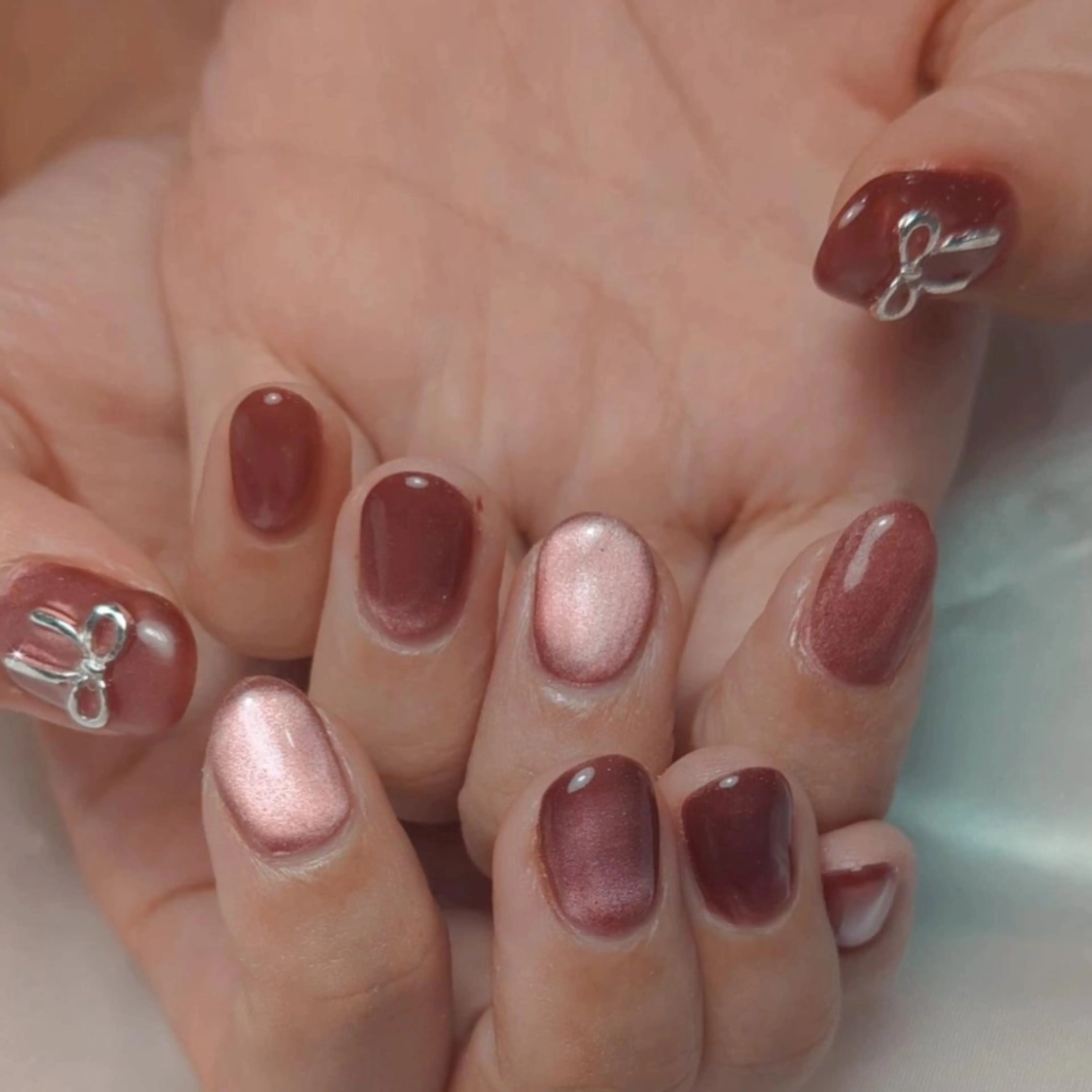 ネイル ハンドネイル Ray nail   WAKA️🫧のネイルデザイン