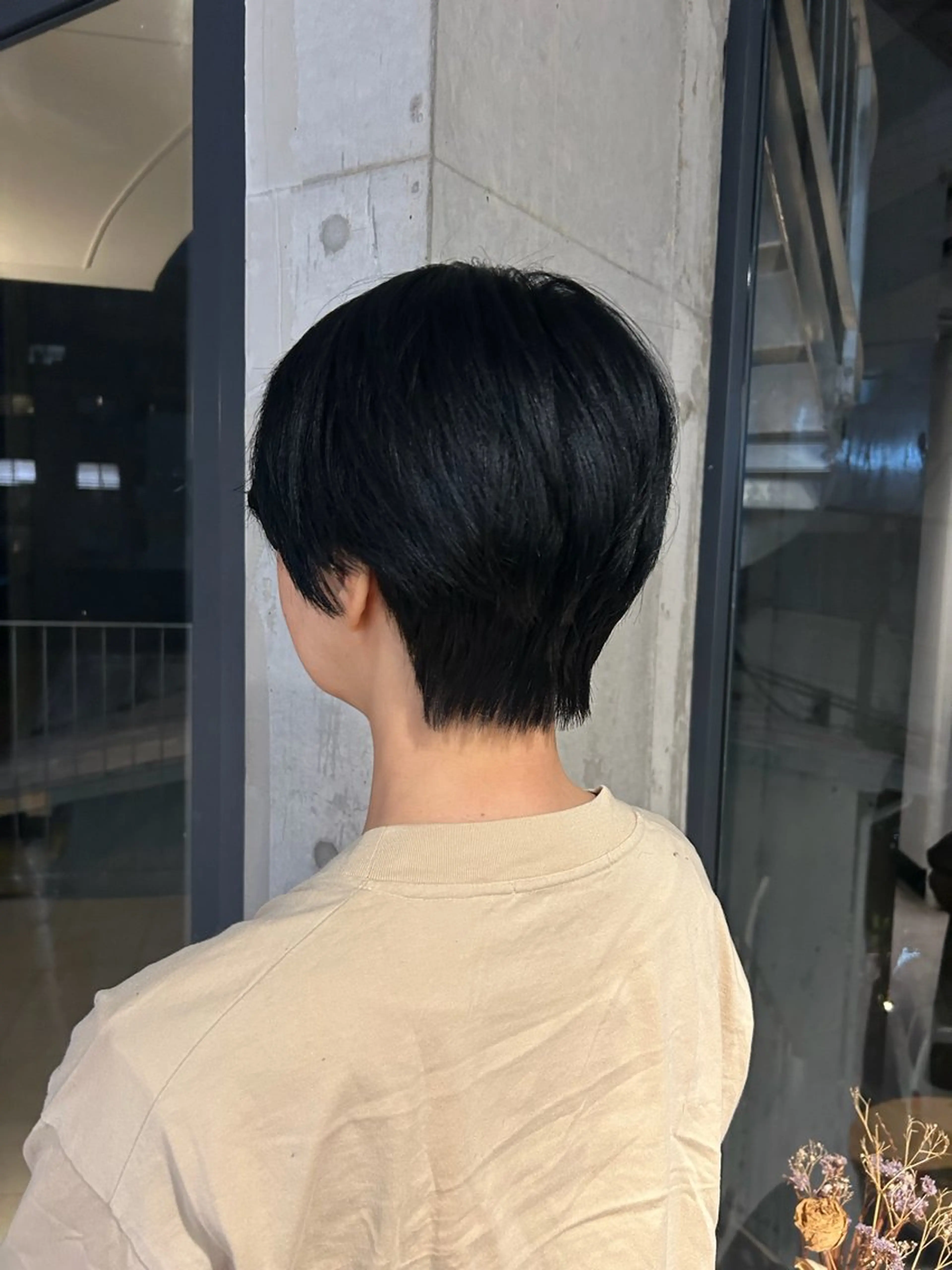 ショート カラー パーマ 👒oikawa kaede🍃のヘアスタイル