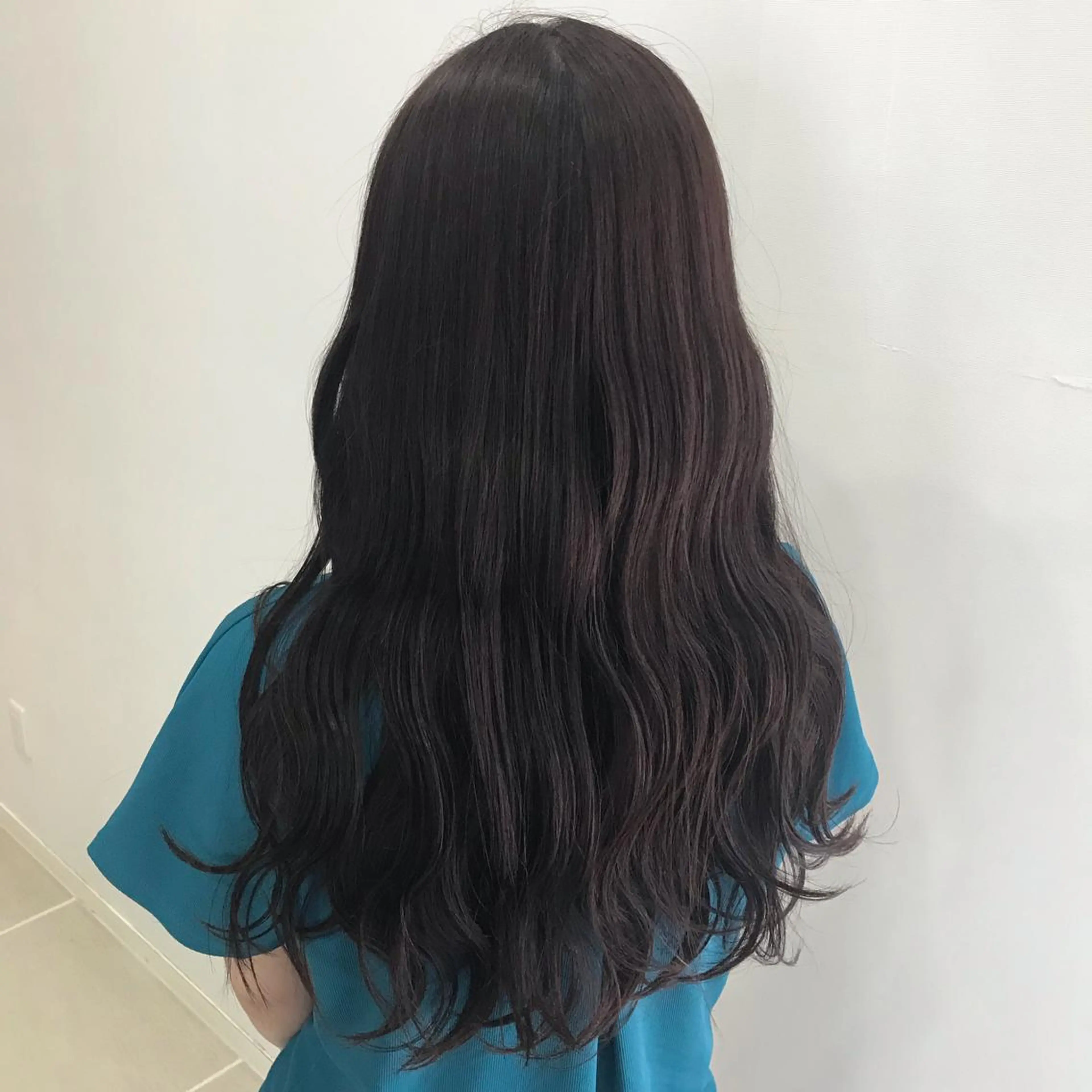 ロング カラー 佐山 聖玲奈のヘアスタイル