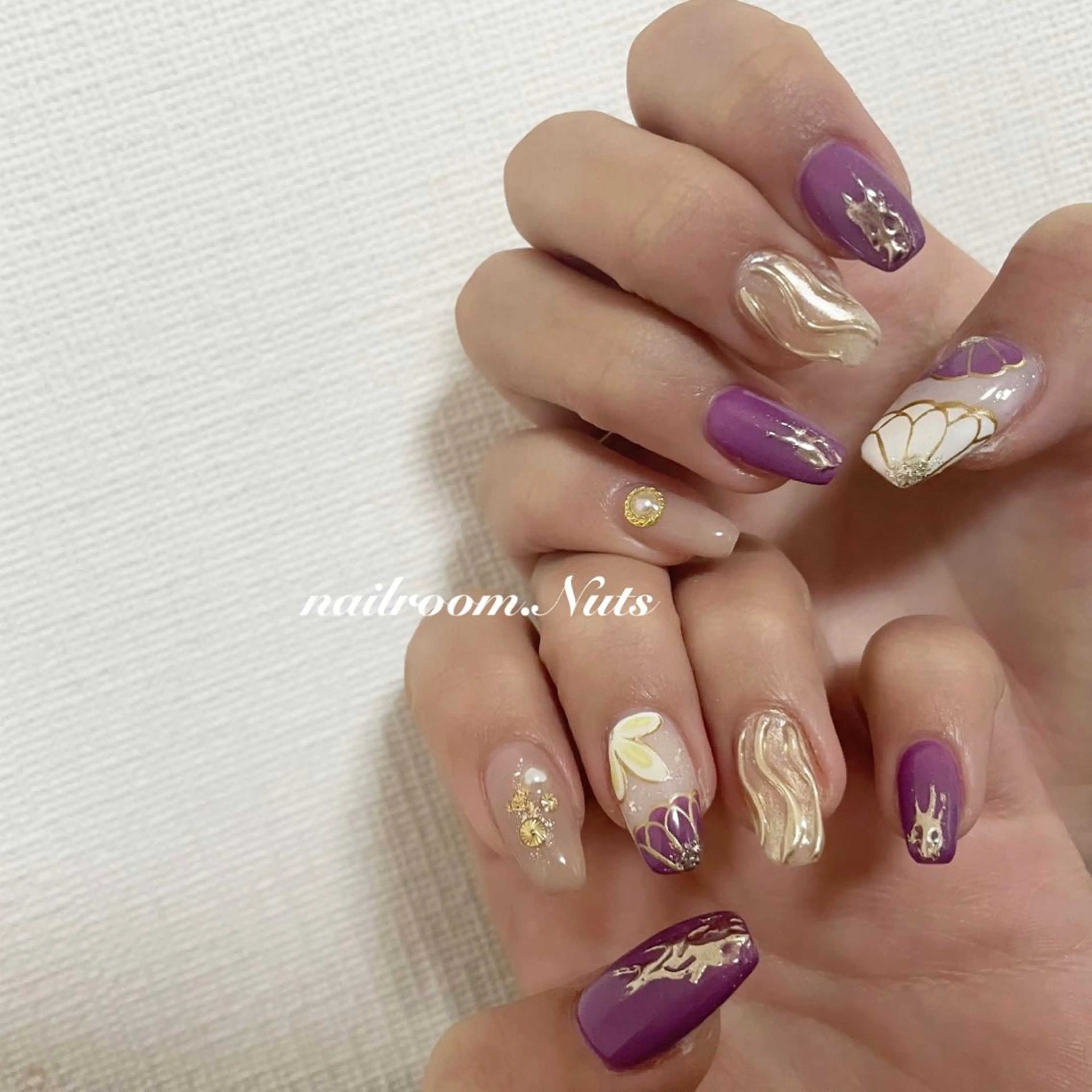 ネイル nailsalon Nutsのネイルデザイン