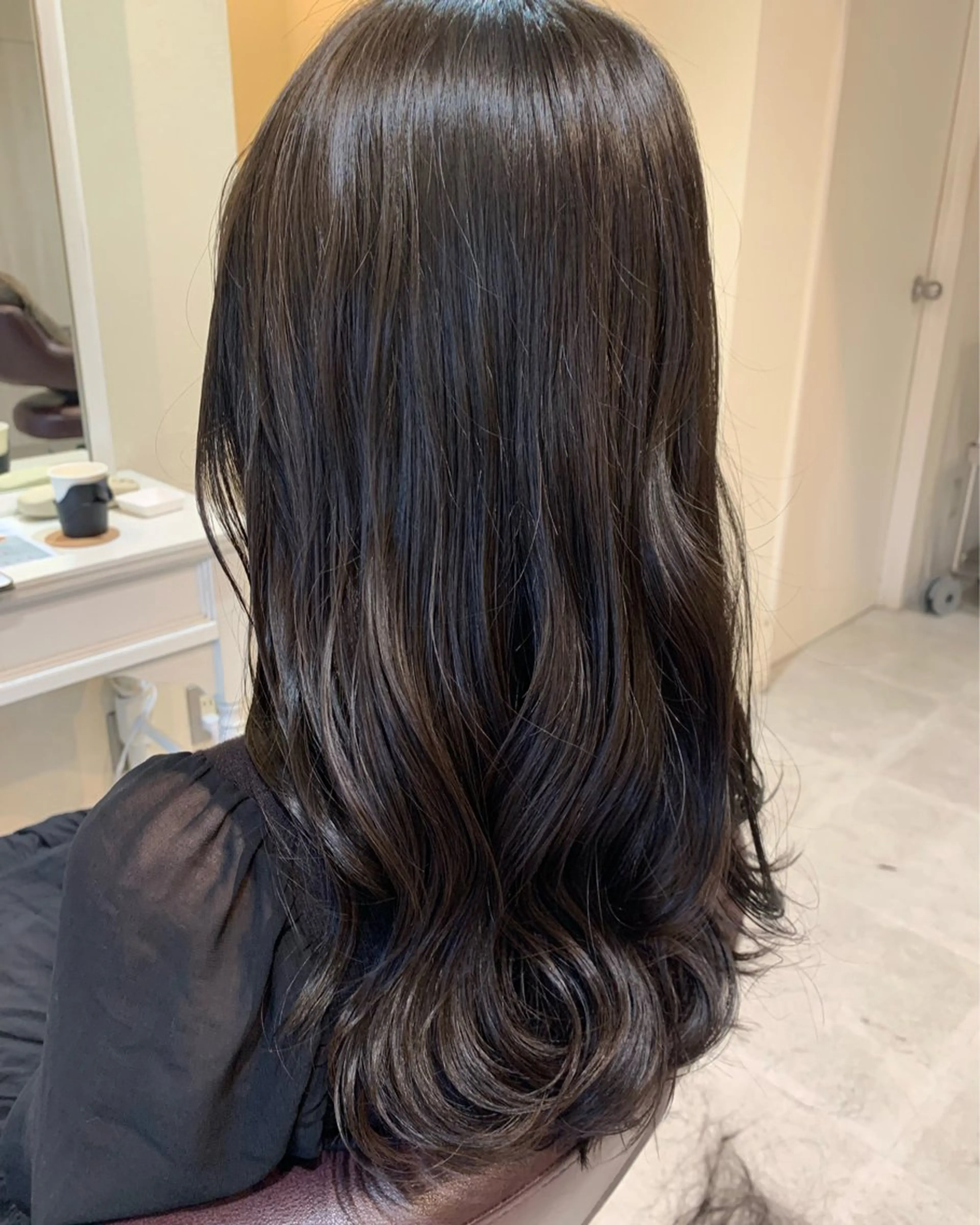 ロング カット ヘアカラー トリートメント SALOWIN名古屋栄店所属・Yuuki🌷名古屋 栄 カラー/ボブのヘアスタイル