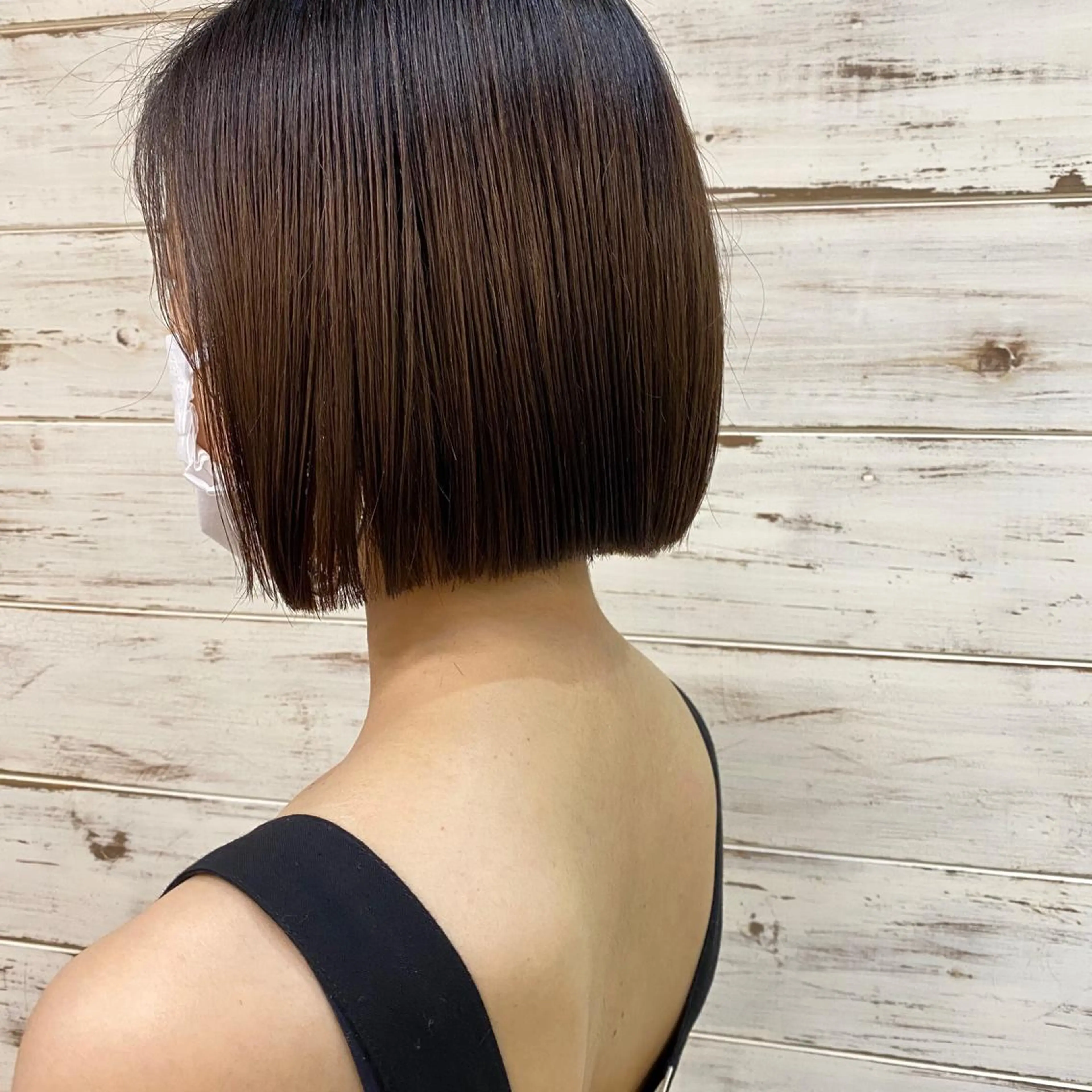 ショート ヘアアレンジ 切りっぱなしボブ ボブ ｲﾁｶﾜ ﾐｵ/ minim hairのヘアスタイル