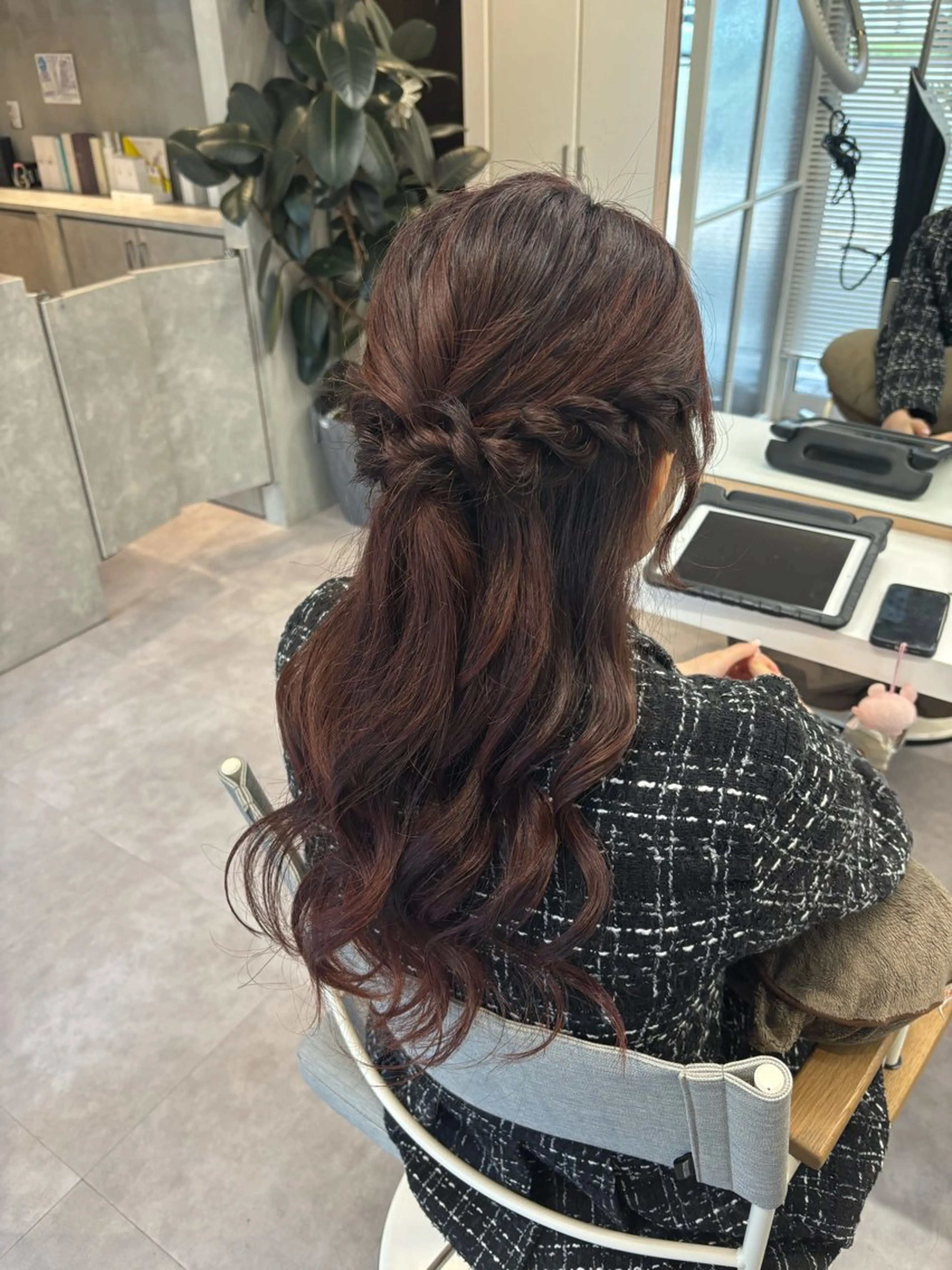 ロング ヘアアレンジ 0円メンズカット 🫧大森明🫧のヘアスタイル