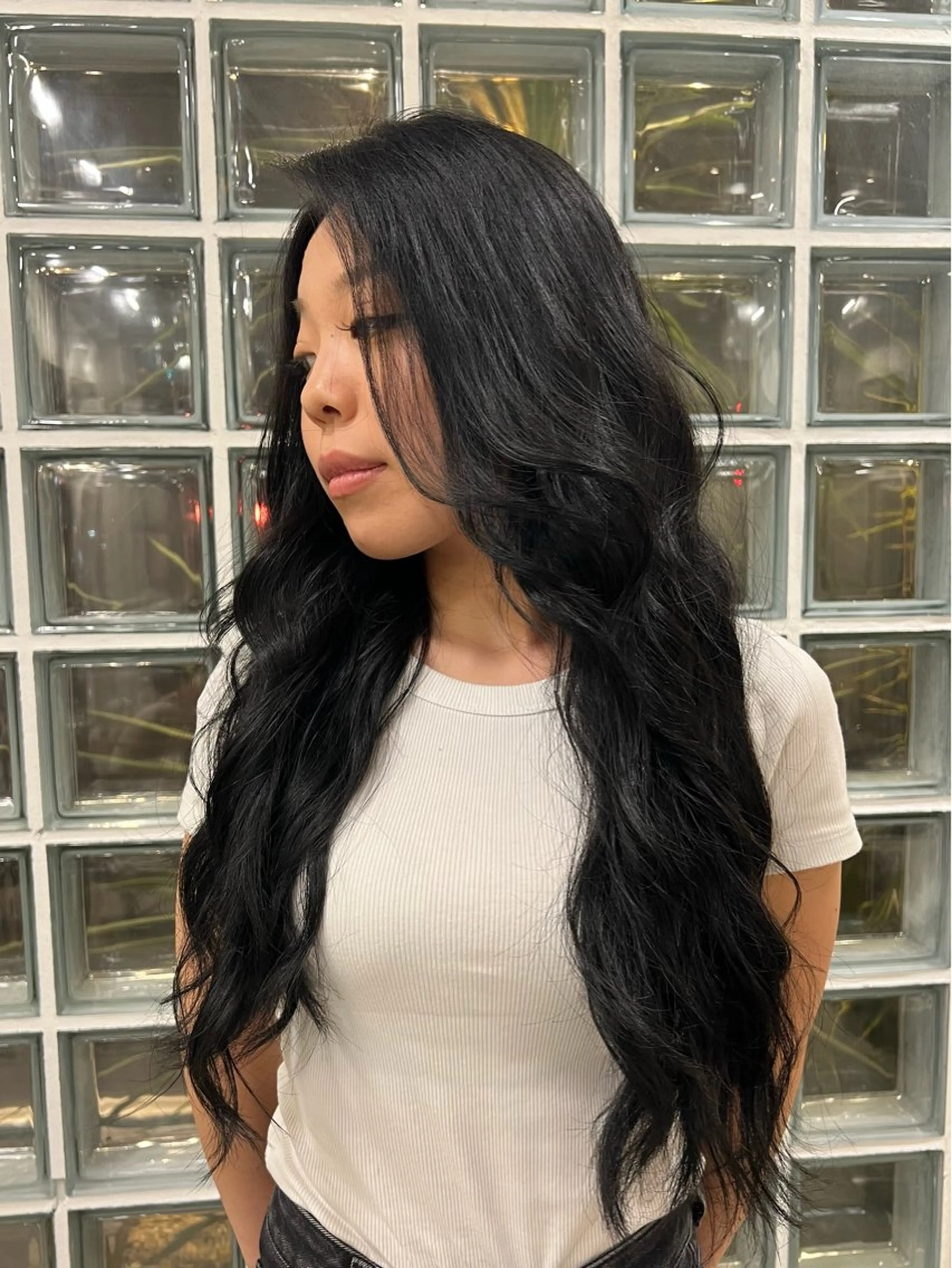 カラー 黒髪 ブリーチ ☆☆ marin ☆☆のヘアスタイル