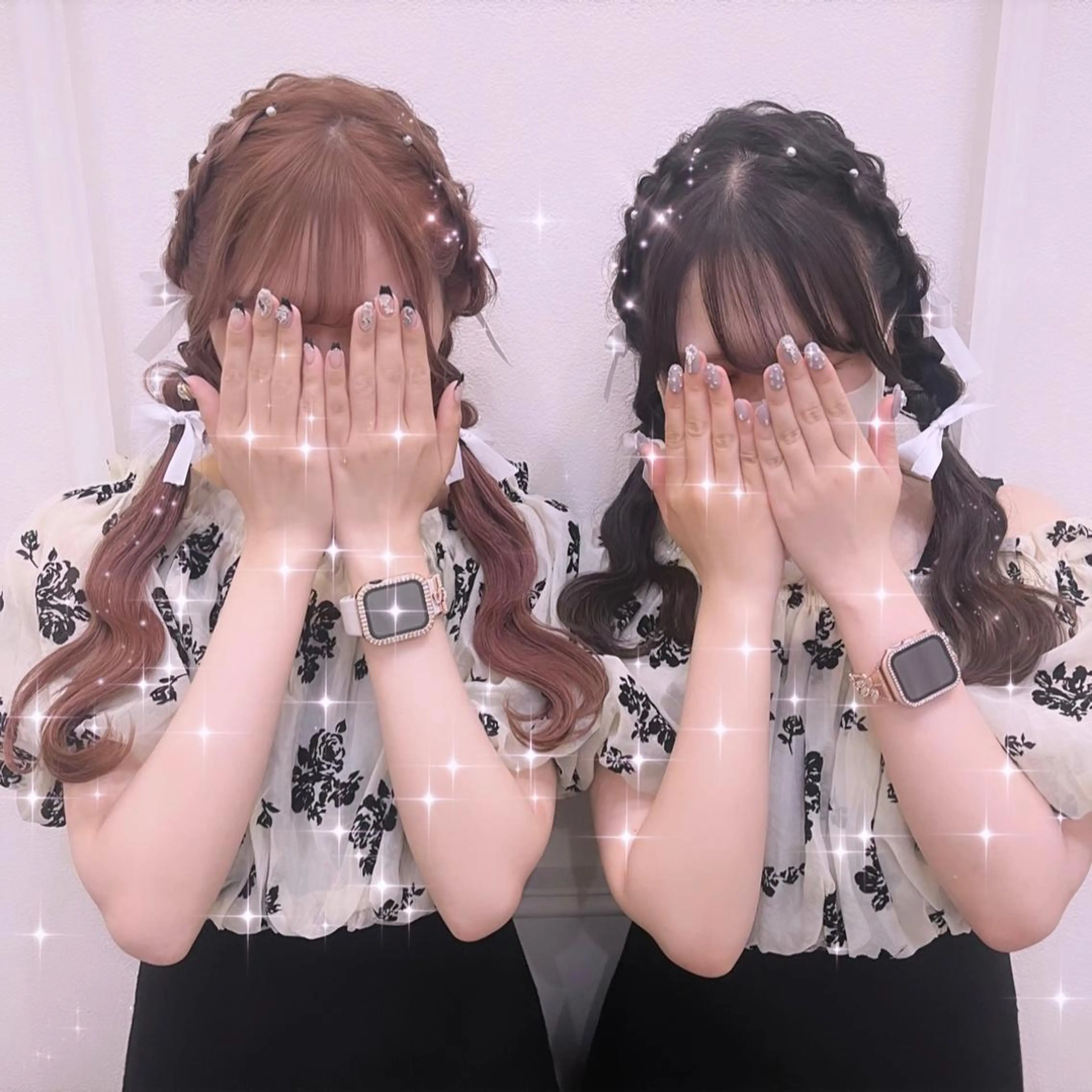 セミロング ヘアアレンジ ヘアセット lien ヒジリのヘアスタイル