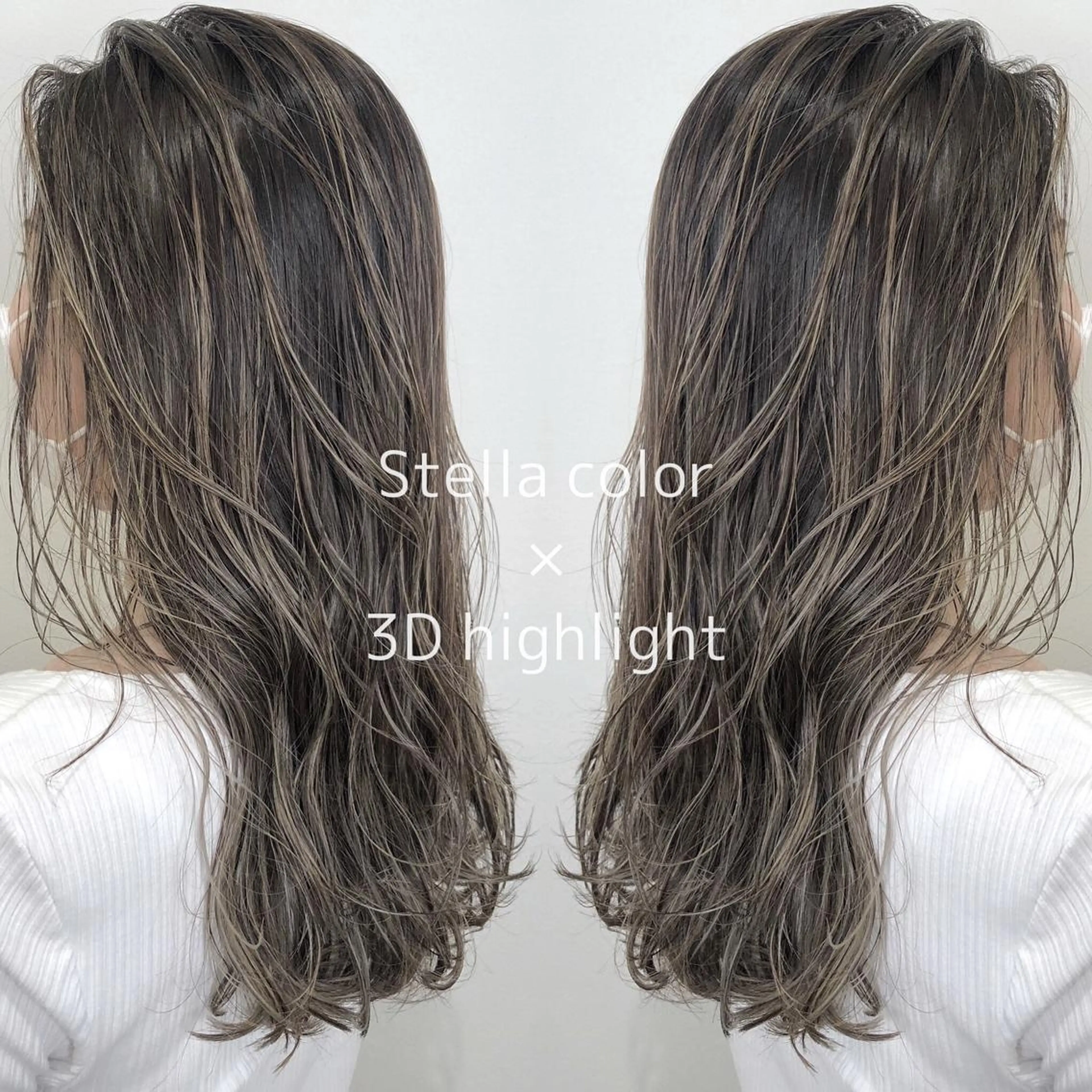 ロング カラー ヘアカラー トリートメント 河合秀明/ハイライト /インナーカラーのヘアスタイル