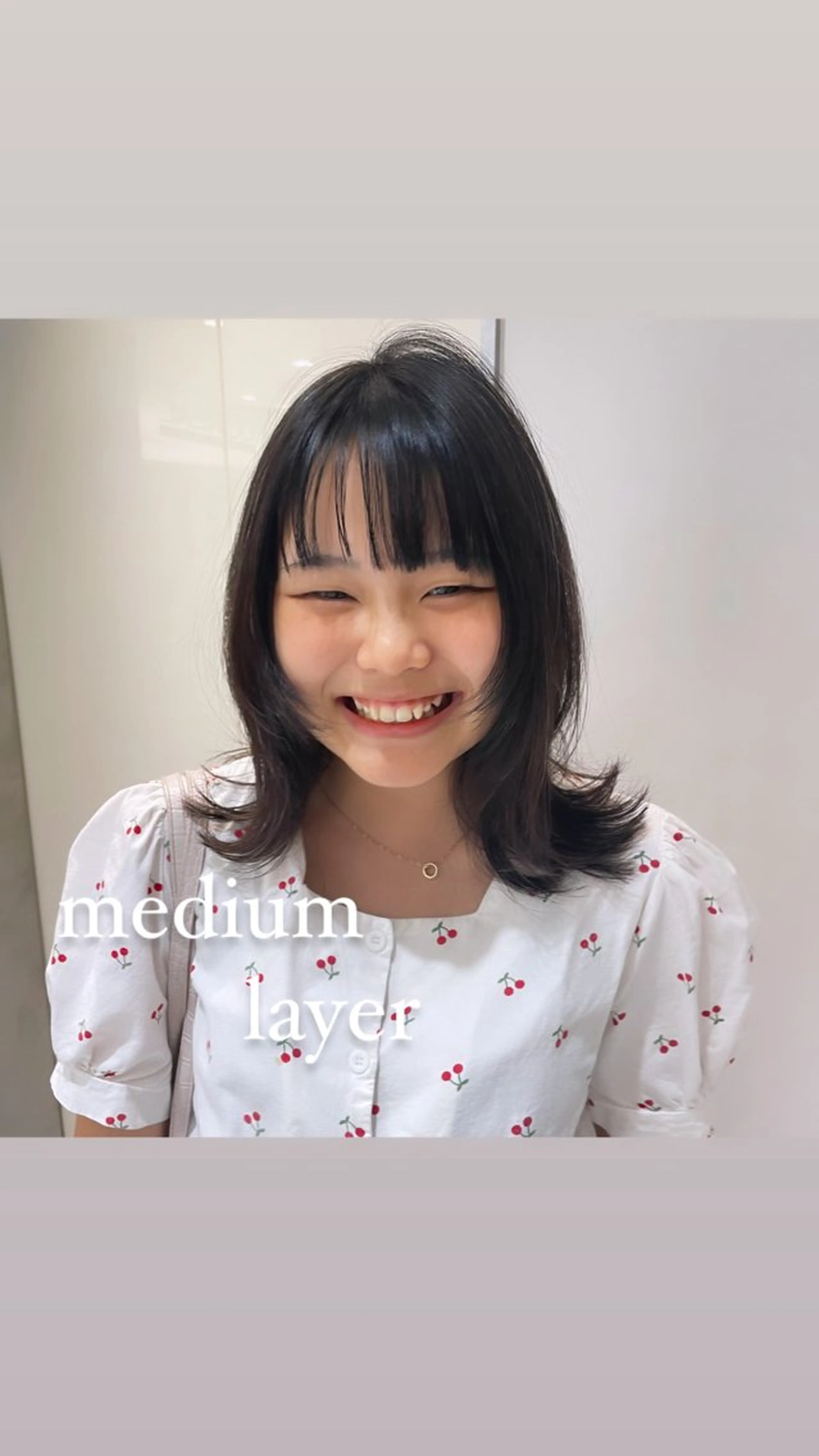 ミディアム カラー カット ヘアセット ボブパーマ ♡ヨシカワハナコのヘアスタイル