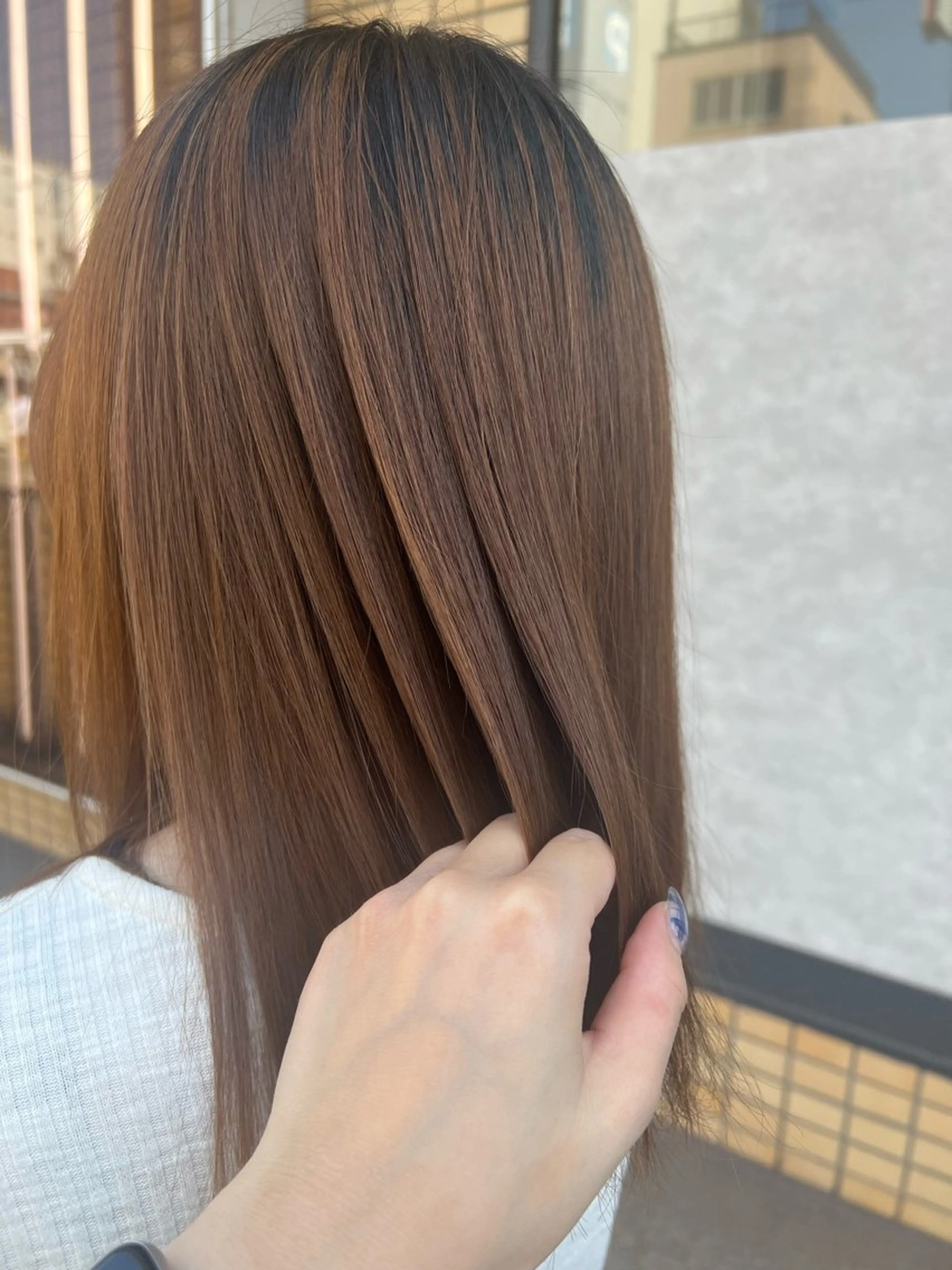 🐚 color + 髪質改善treatment 🐚の写真